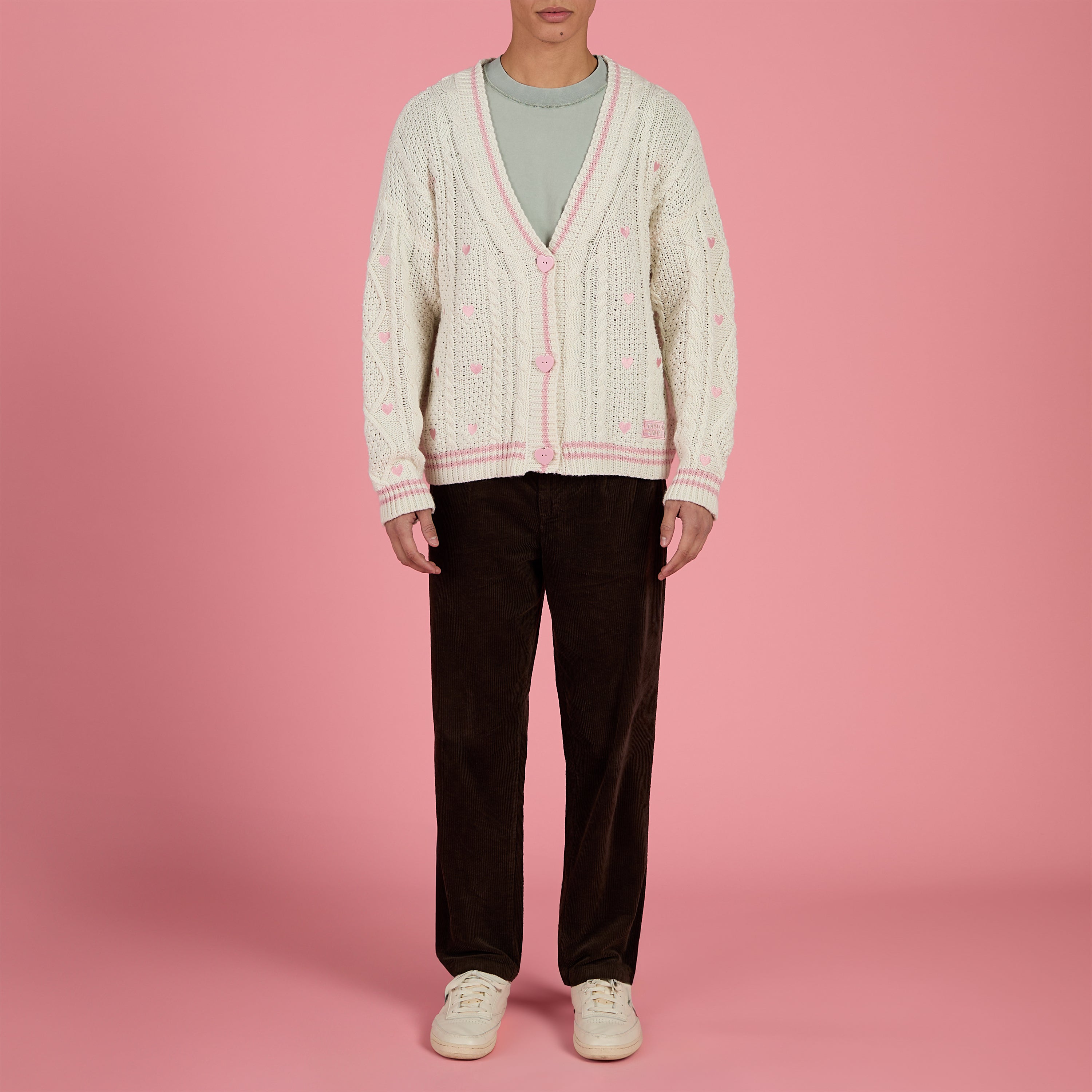 Lover Album Cardigan M/L model image front