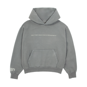 The Tortured Poets Department Gray Hoodie - Taylor Swift Official Store