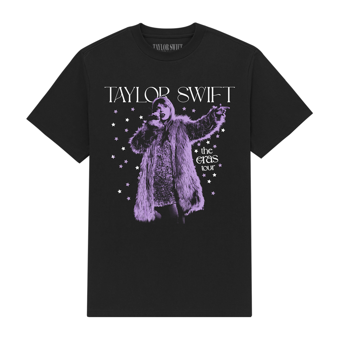 Taylor Swift | The Eras Tour Live Photo Stars T-Shirt Front