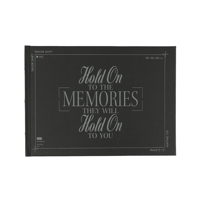 Hold Onto The Memories Scrapbook Front