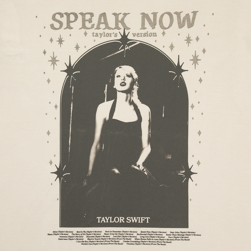 Speak Now Deluxe Edition Shirt, Speak Now Trend Tee, Concert Tee