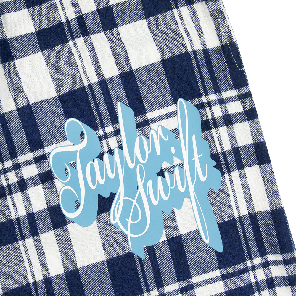 Fearless (Taylor's Version) Flannel Pajamas Pants Front Detail
