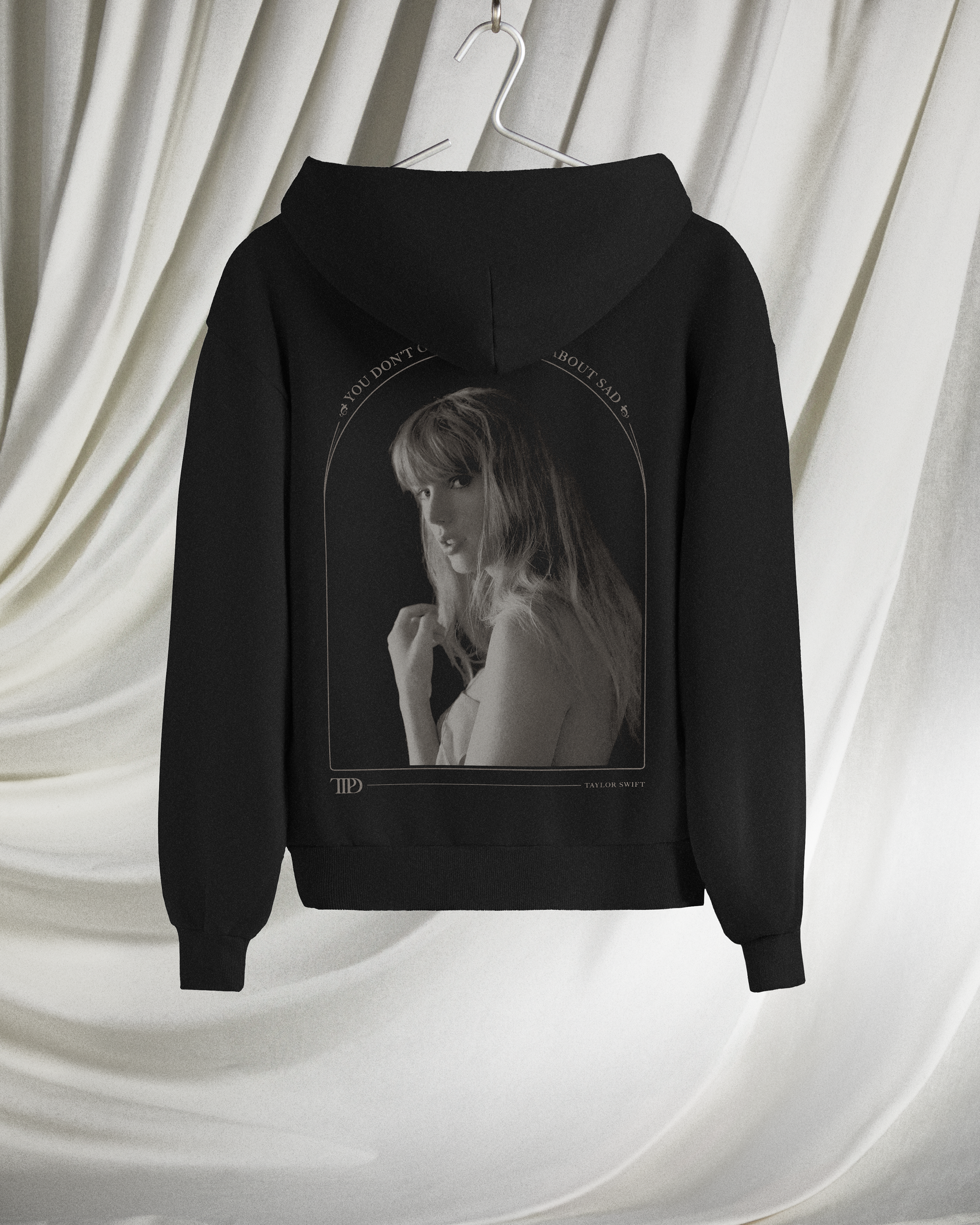 You Don't Get To Tell Me About Sad Hoodie editorial back