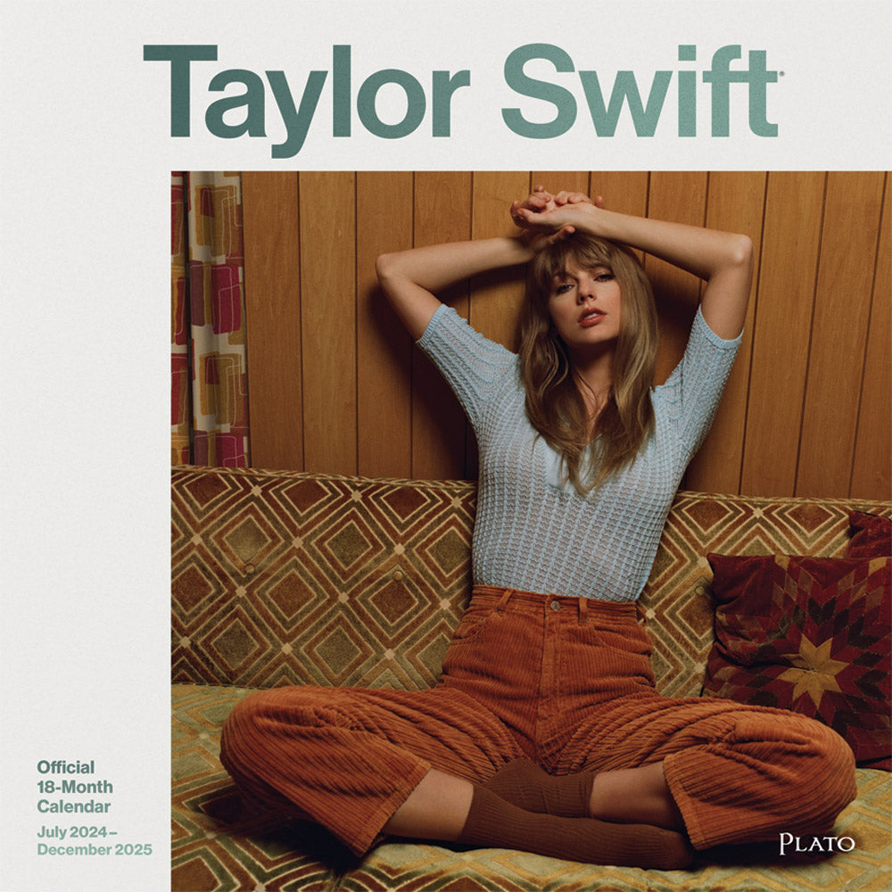 Taylor Swift Official 2025 Square Wall Calendar Front Cover