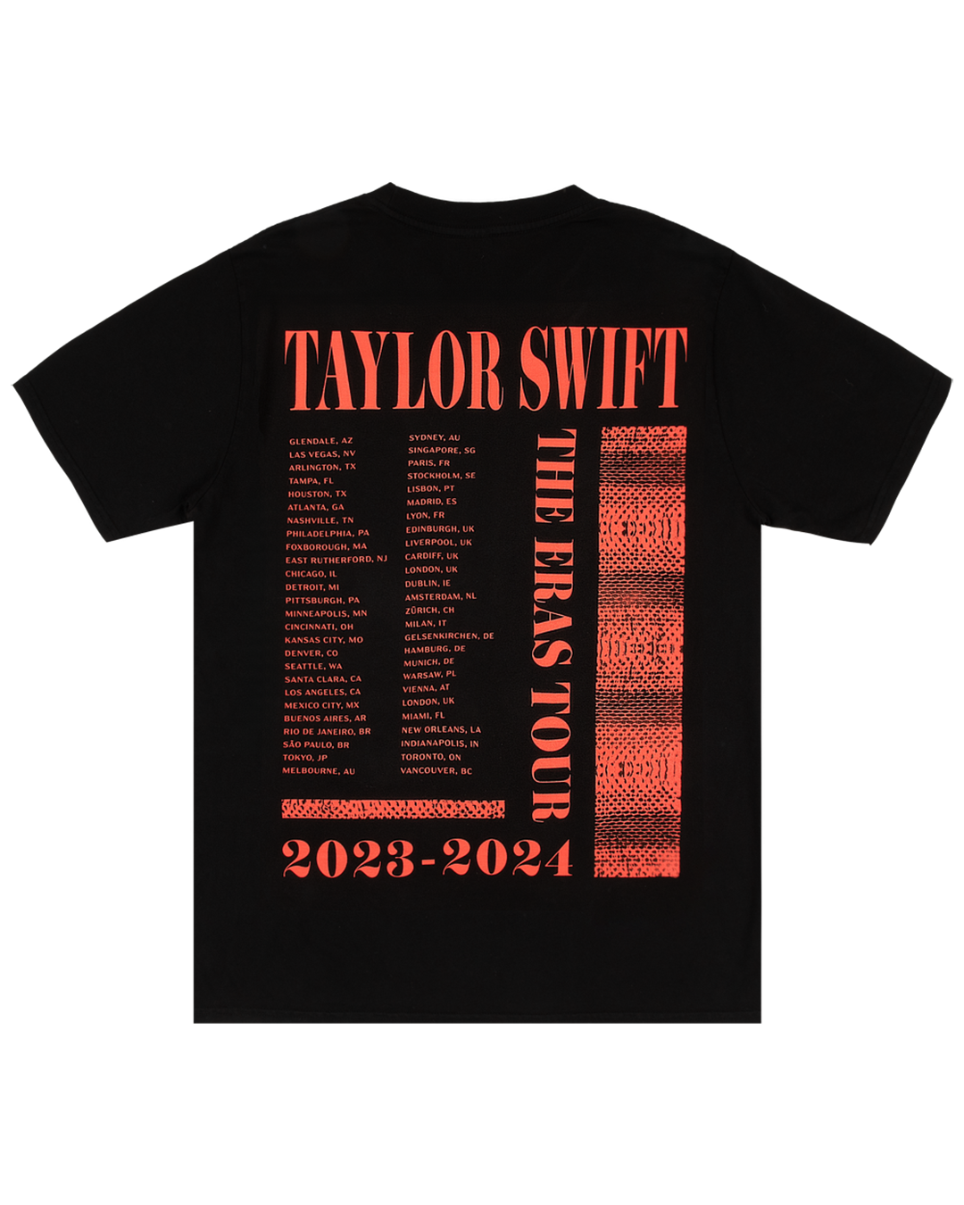 Taylor Swift | The Eras Tour Reputation Live Photo Oversized T-Shirt back