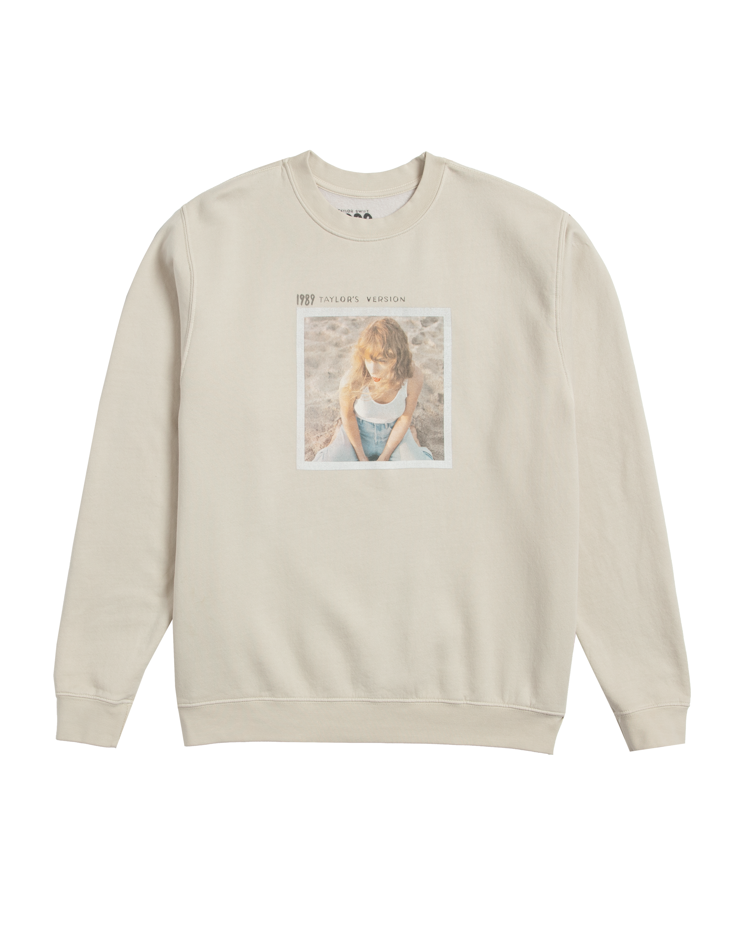 1989 (Taylor's Version) Beige Crewneck – Taylor Swift Official Store 1989 (Taylor's Version) Beige Crewneck – Taylor Swift Official Store