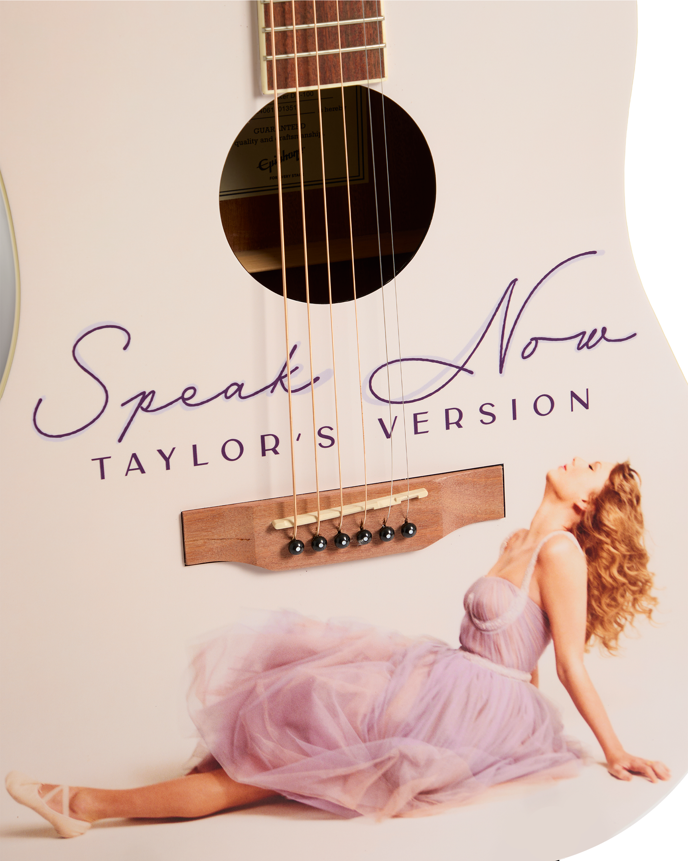 Speak Now (Taylor's Version) Acoustic Guitar detail