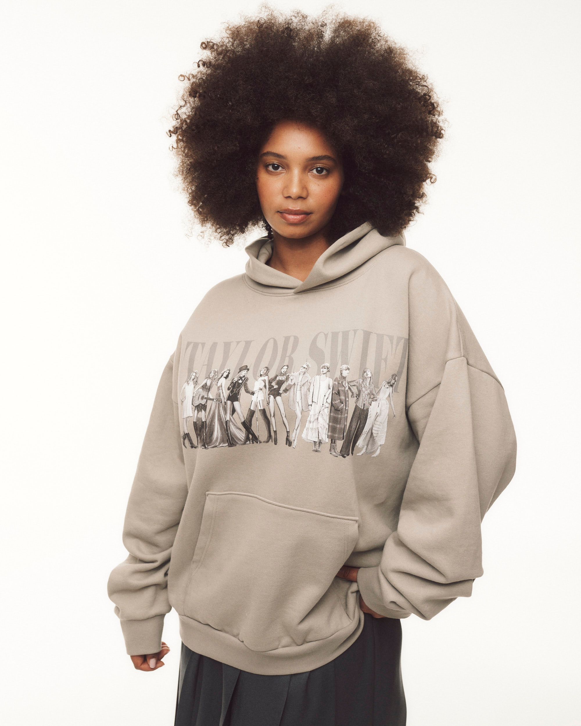 TTPD Eras Beige Hoodie