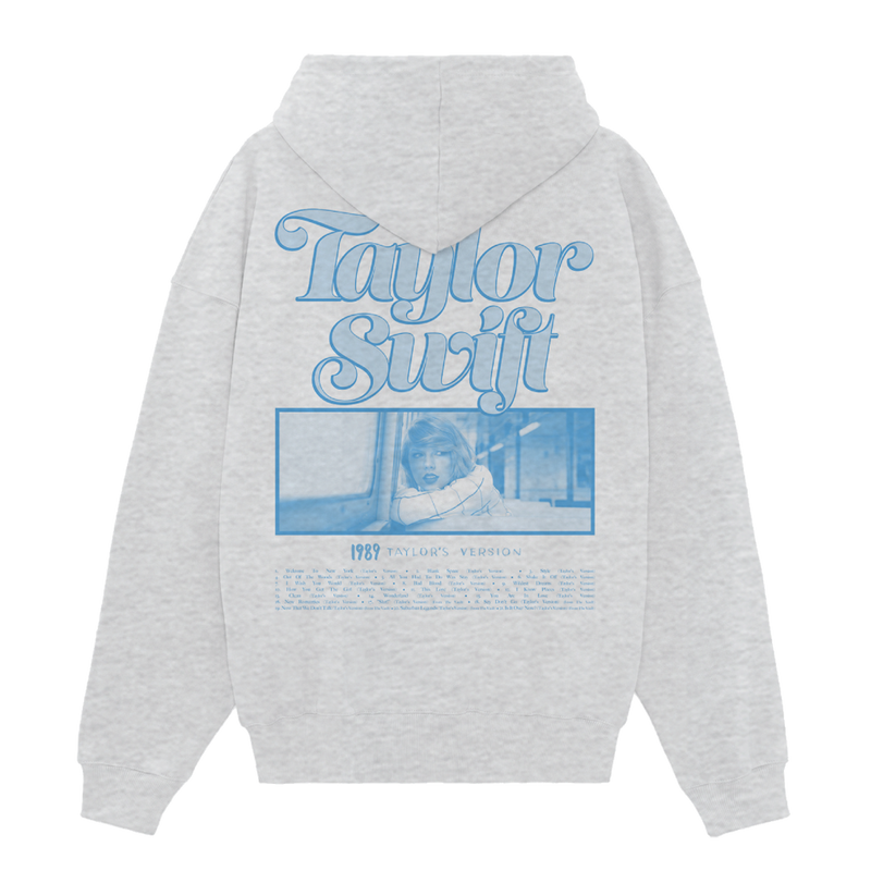 From The Vault Photo 1989 (Taylor's Version) Gray Hoodie Back