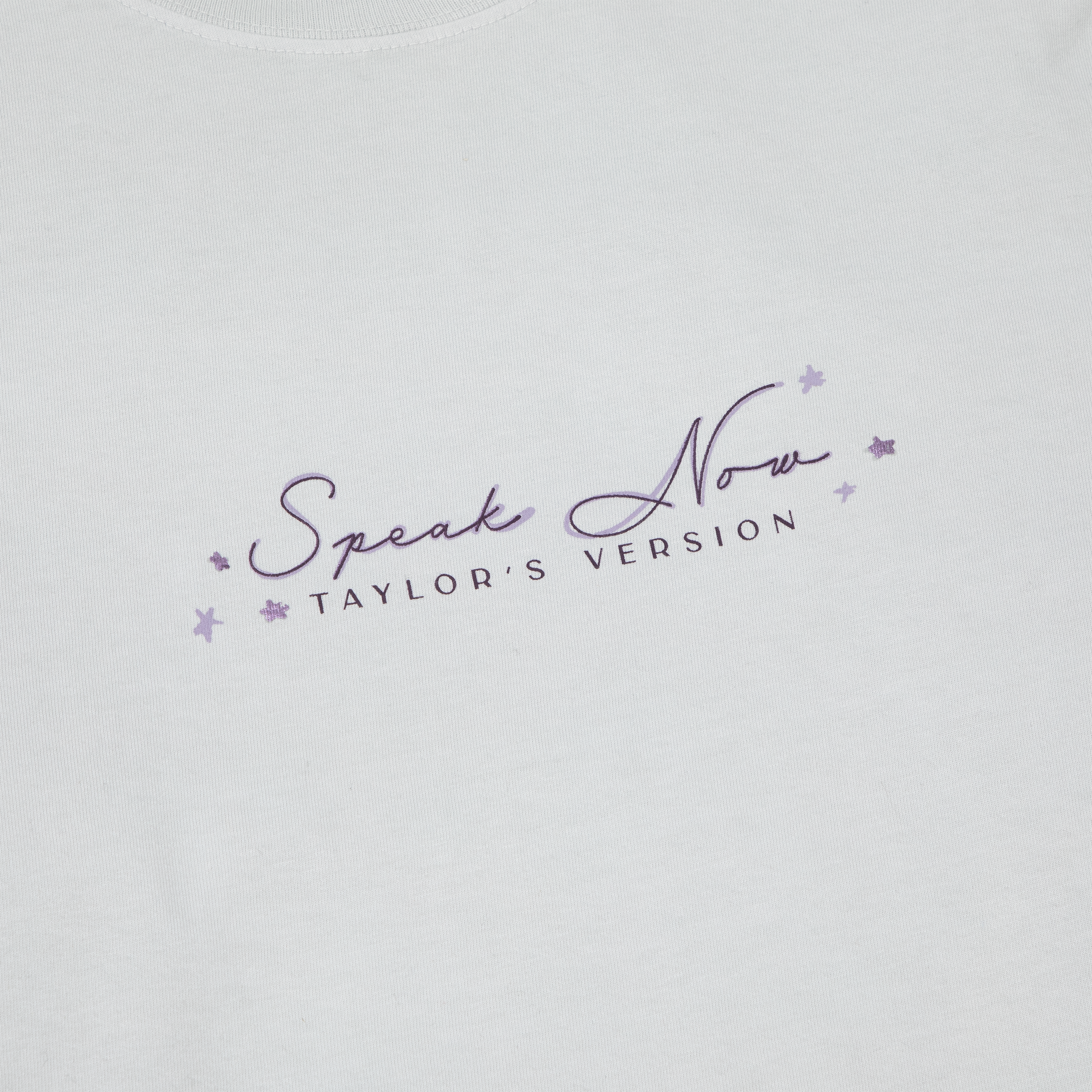 Speak Now (Taylor's Version) Stars Align Longsleeve T-Shirt close up