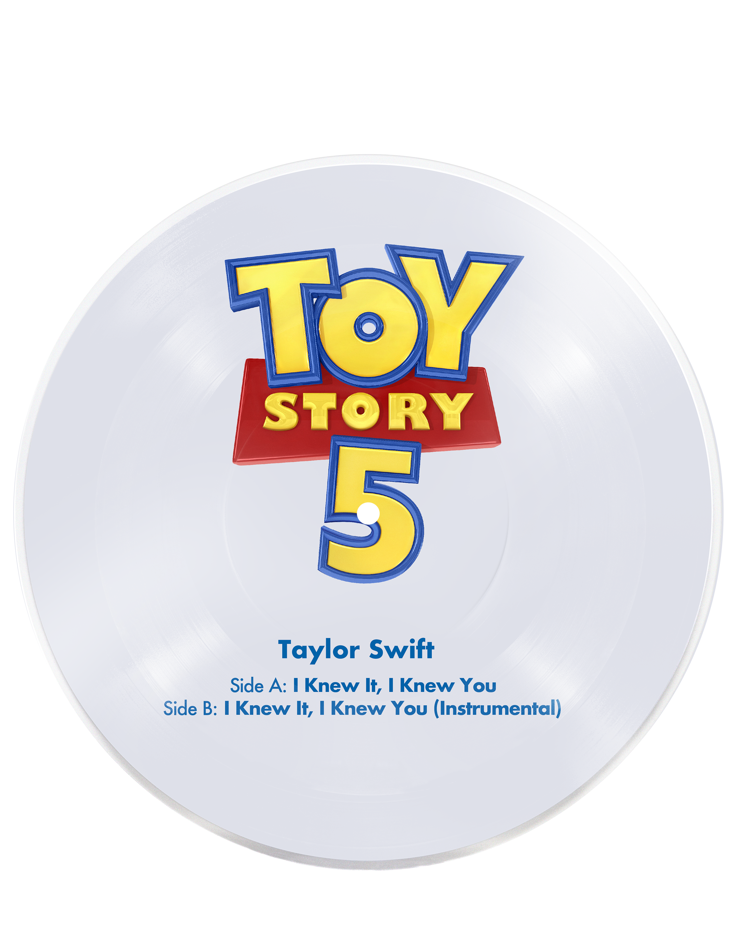 “I Knew It, I Knew You” 10” Vinyl (Jessie’s Hat) Toy Story Side