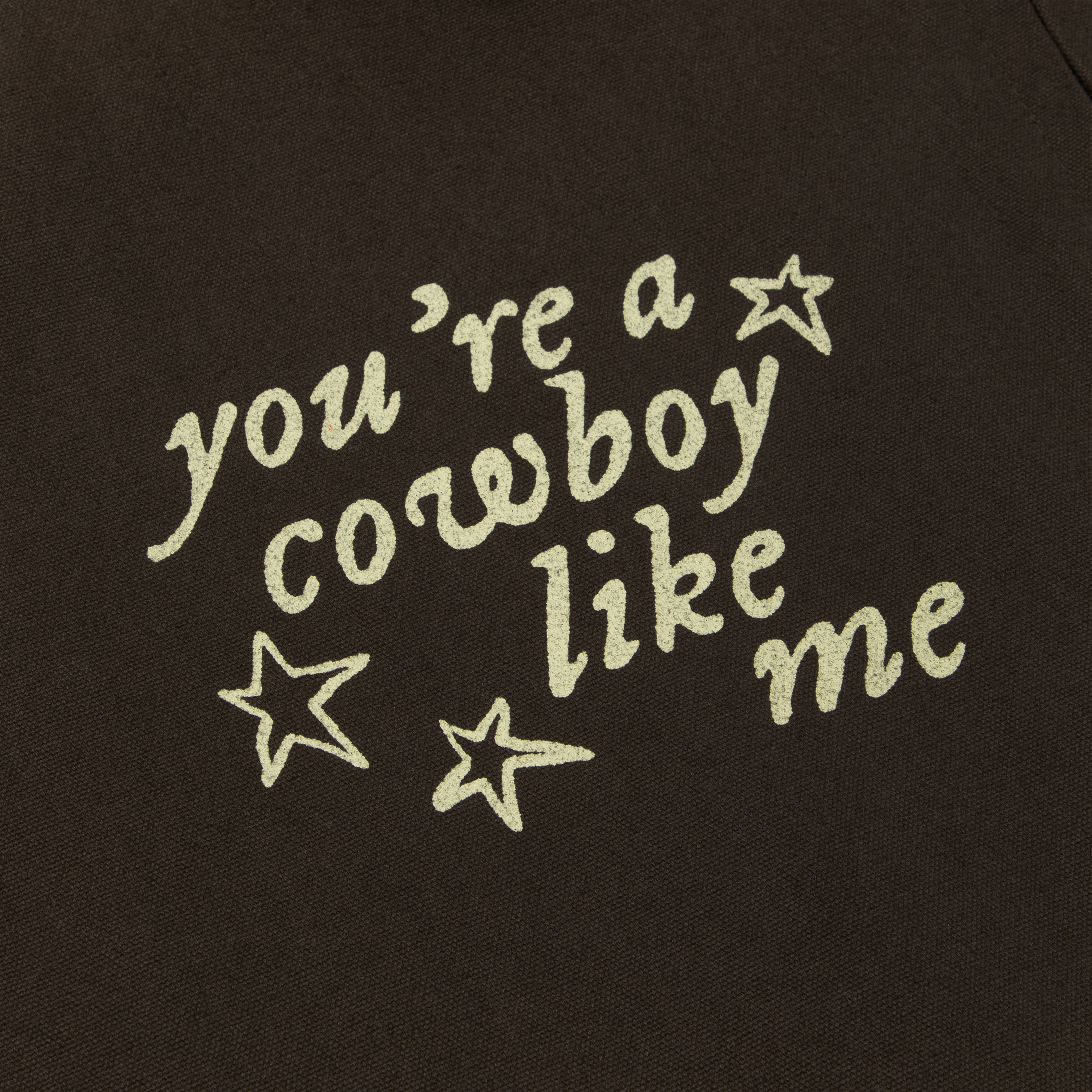 Cowboy Like Me Work Jacket Front Detail