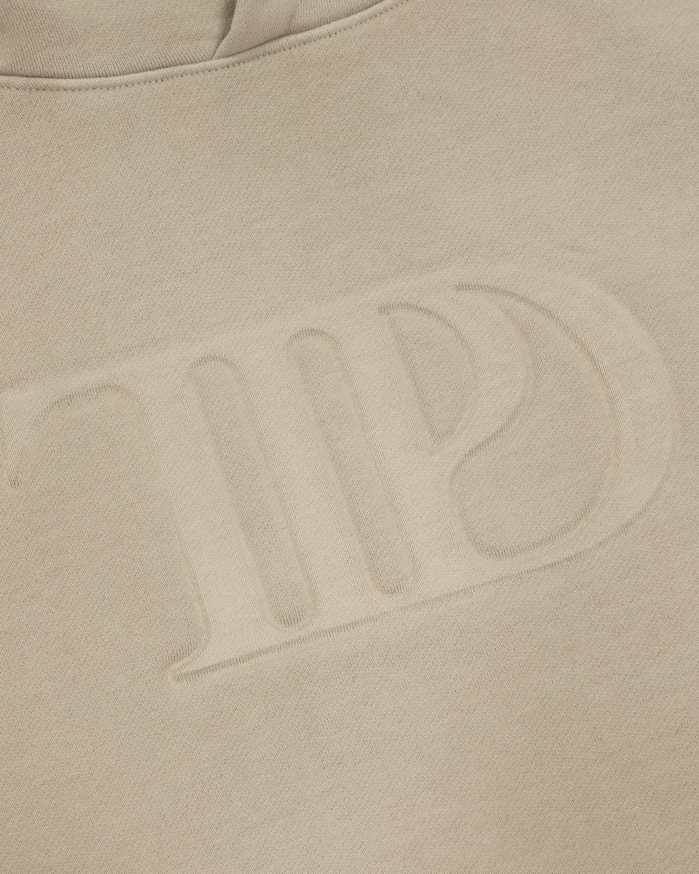 The Tortured Poets Department Beige Hoodie detail