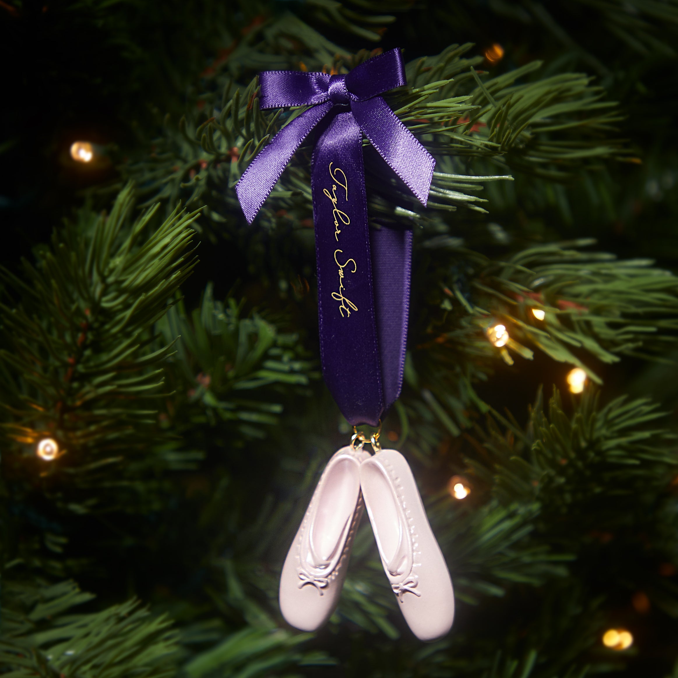 Speak Now (Taylor's Version) Ballet Slippers Ornament Tree