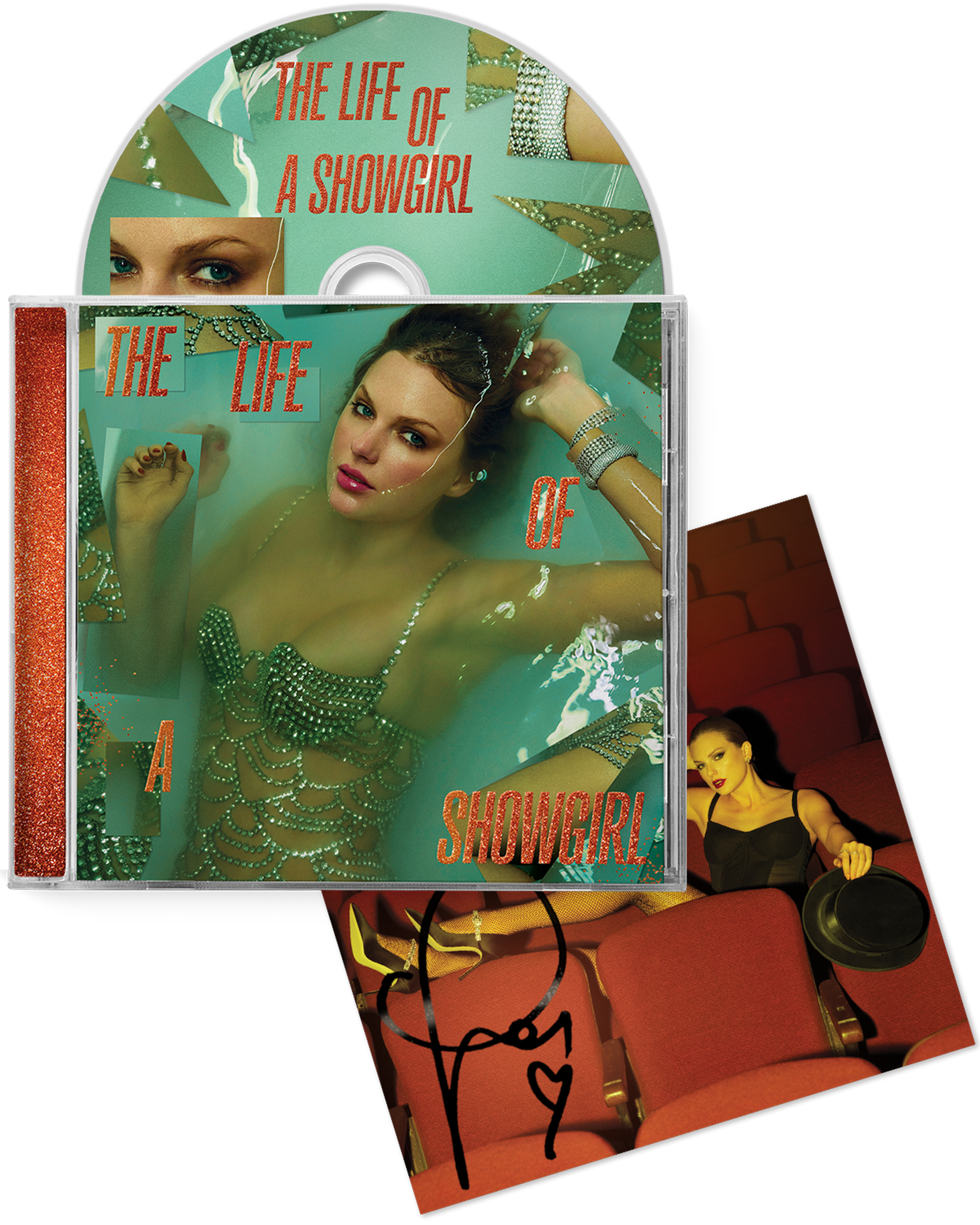 The Life of a Showgirl CD + Hand Signed Photo 4 – Taylor Swift
