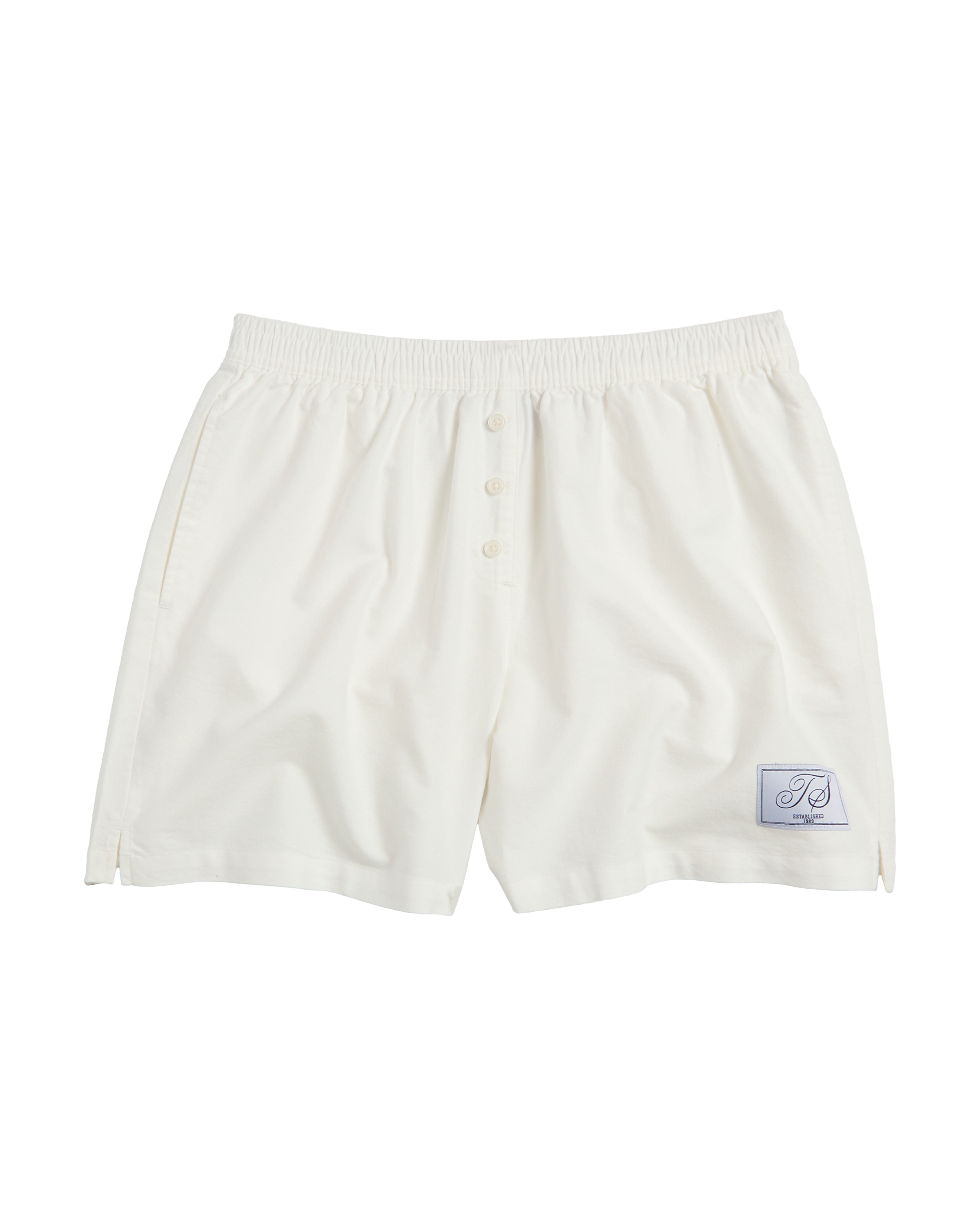 TS Crest White Oxford Shorts – Taylor Swift Official Store TS Crest White Oxford Shorts – Taylor Swift Official Store