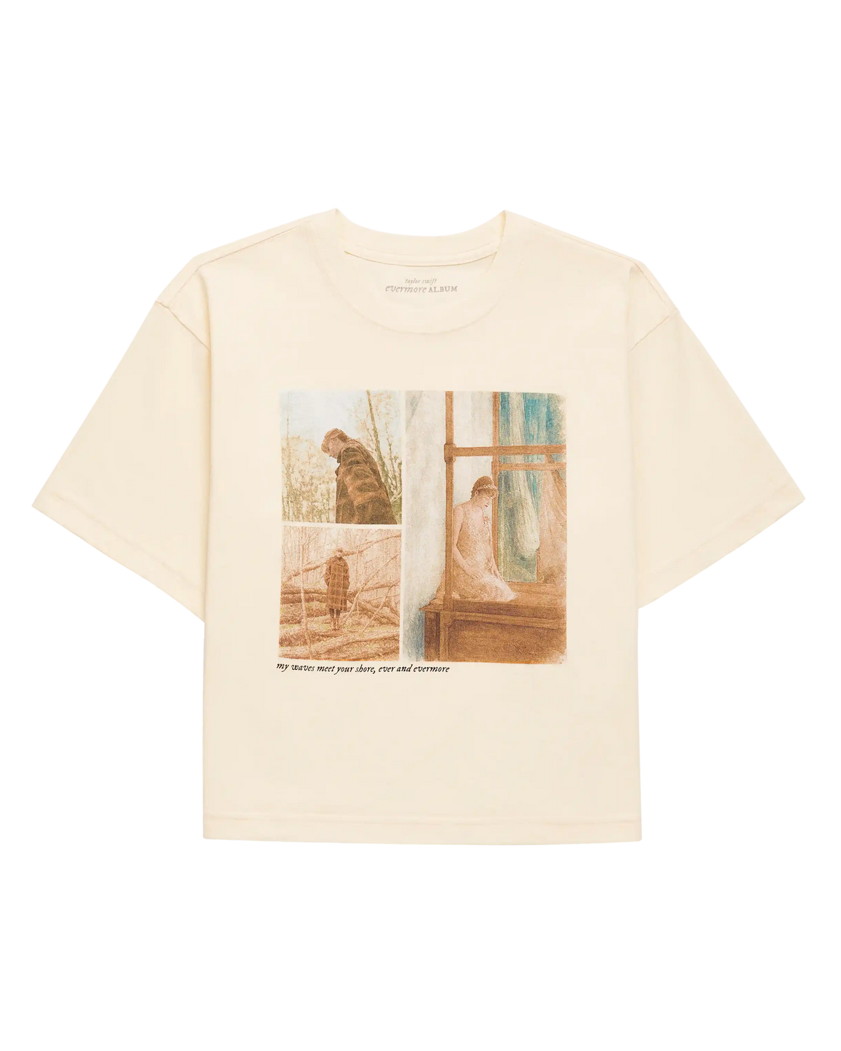 My Waves Meet Your Shore Cropped Tee – Taylor Swift Official Store