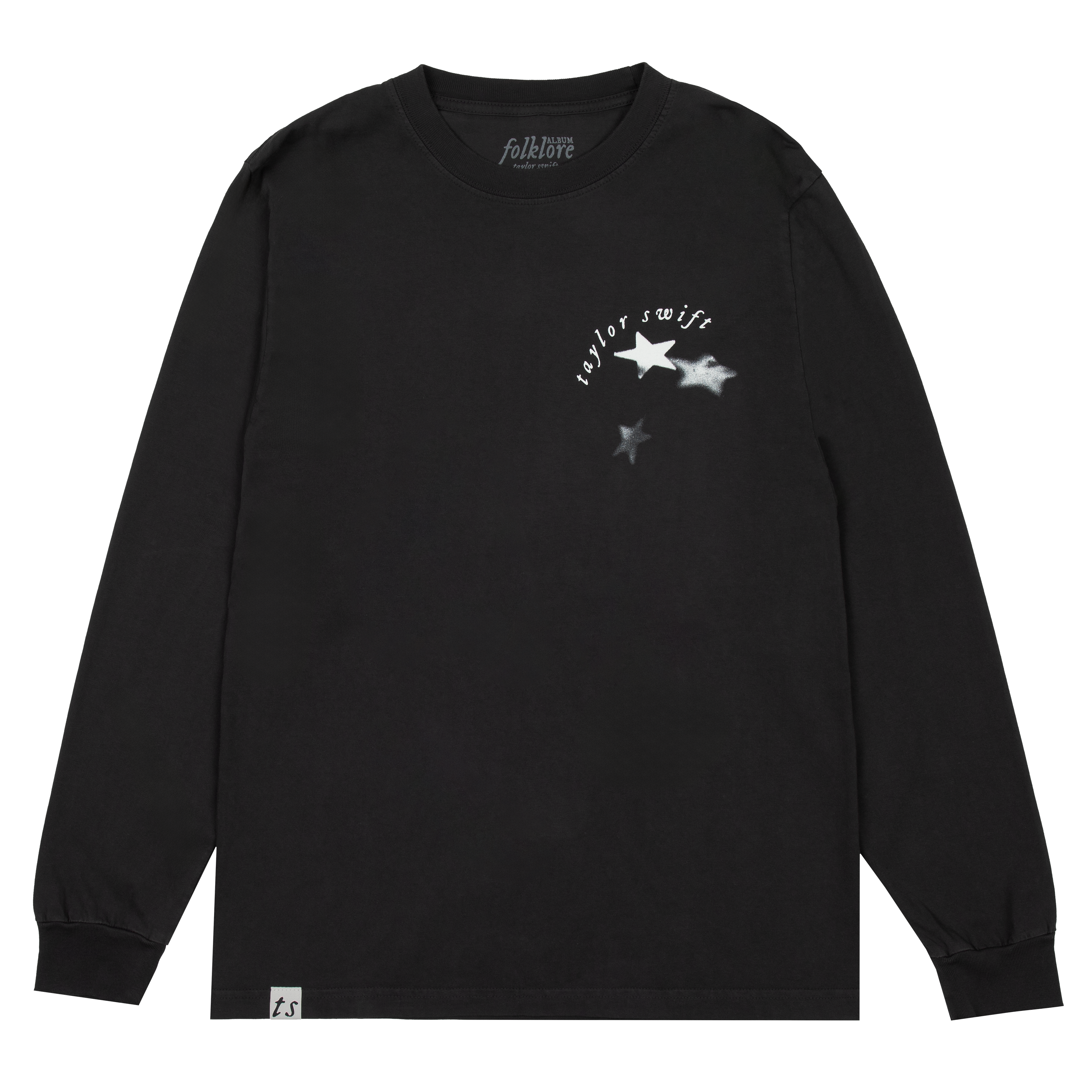 Folklore Album Pacing The Rocks Longsleeve T-Shirt Front