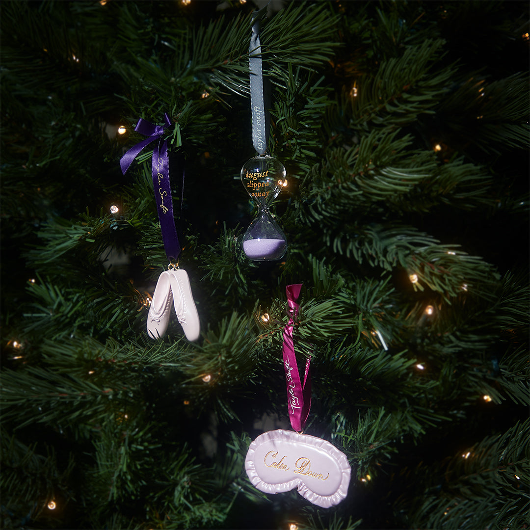 Speak Now (Taylor's Version) Ballet Slippers Ornament Tree with Other Ornaments