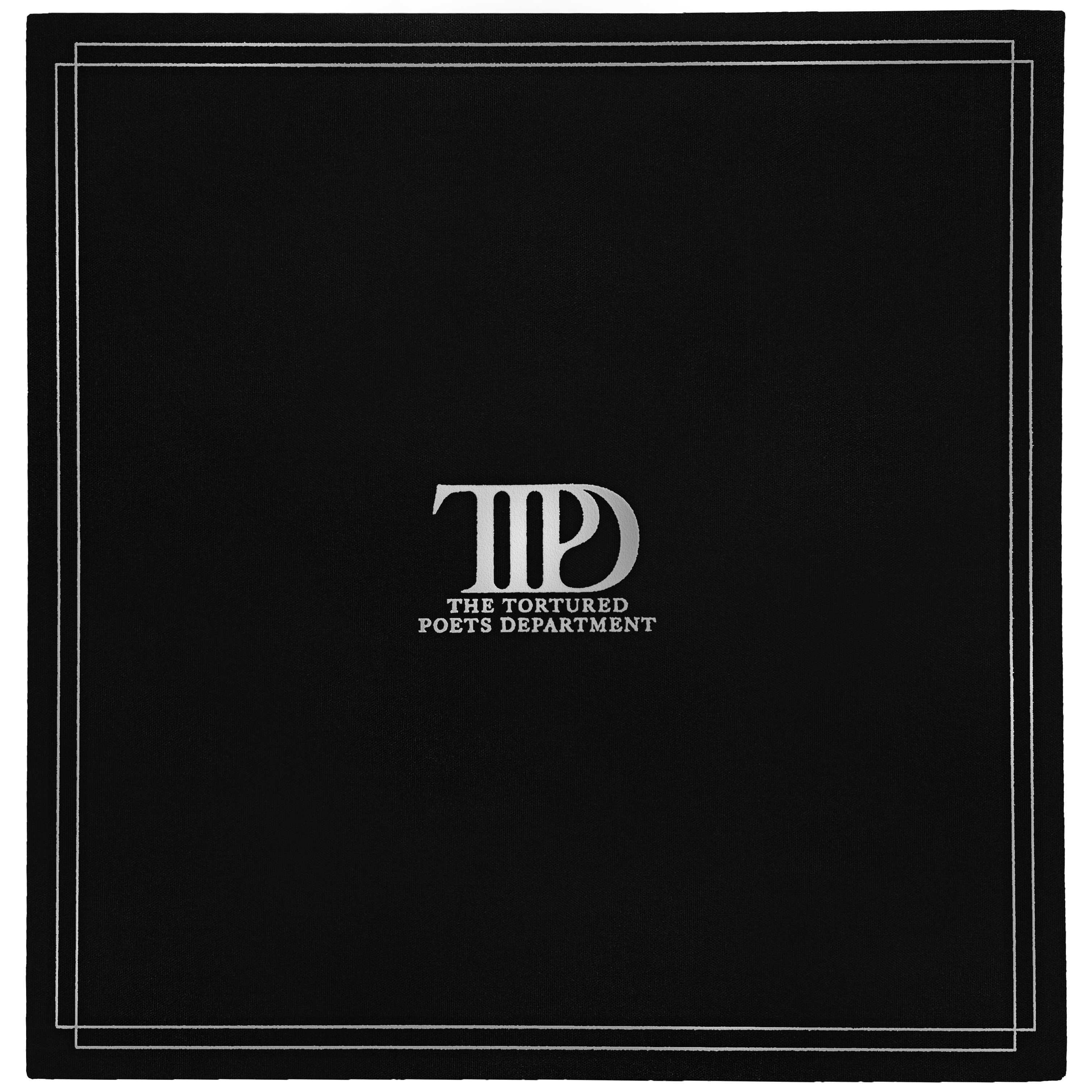 The Tortured Poets Department Vinyl Display Case TTPD Logo