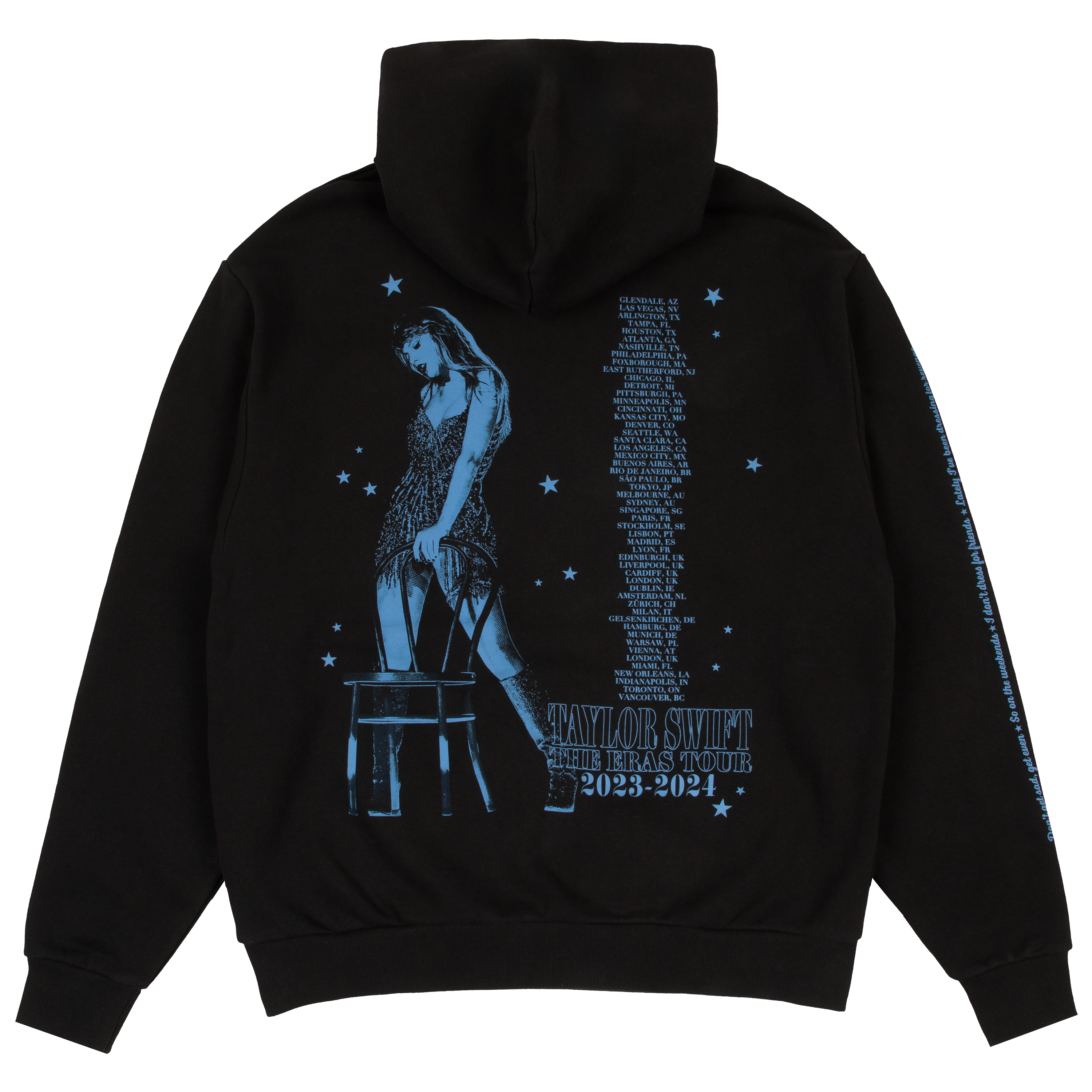 Taylor Swift | The Eras Tour Vigilante Live Photo Hoodie Back