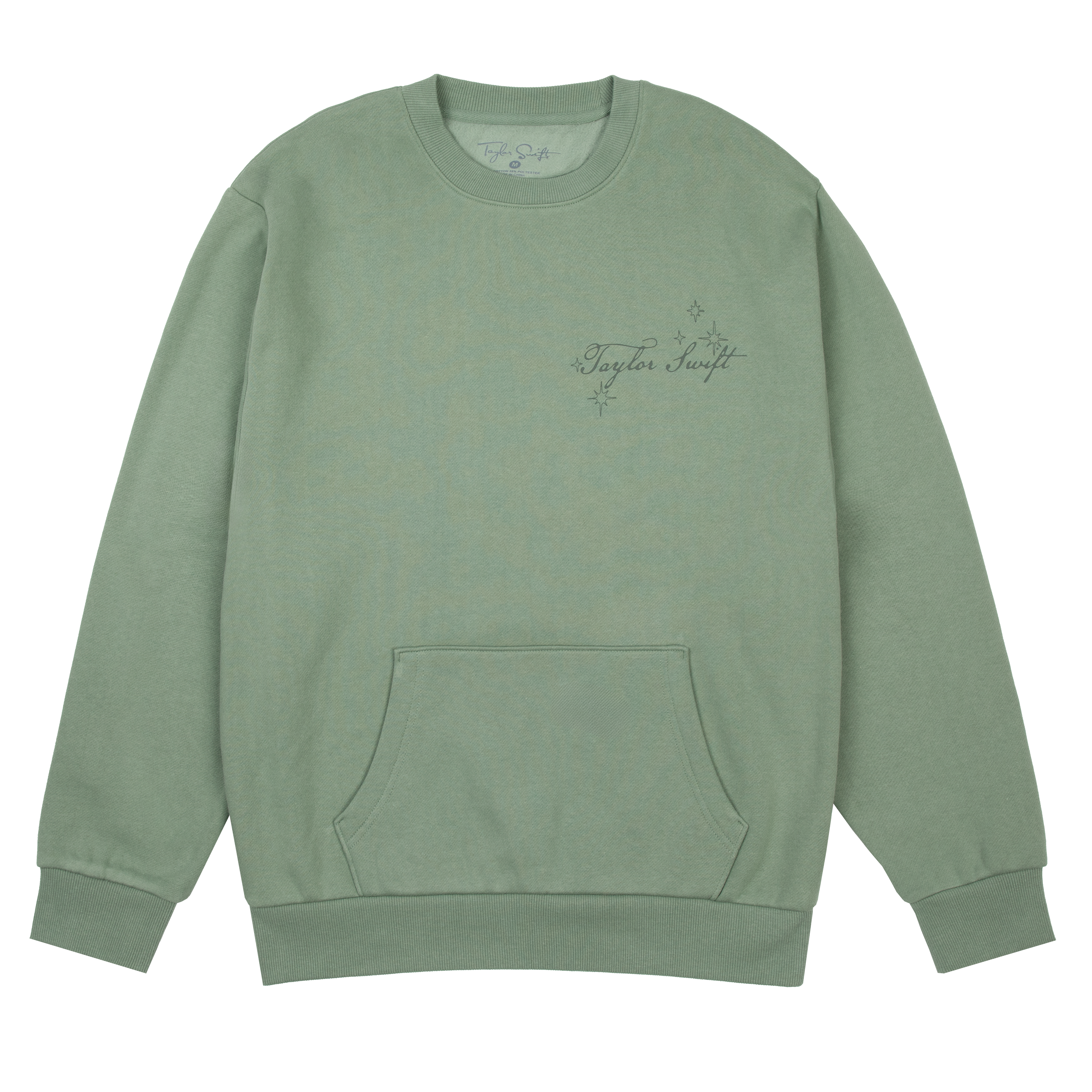 Self-Titled Danced All Night Long Kanga Pocket Crewneck Front