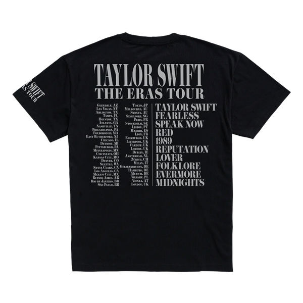 Taylor Eras Tour Shirt Inspired Shot Glass Set of Two: Engraved
