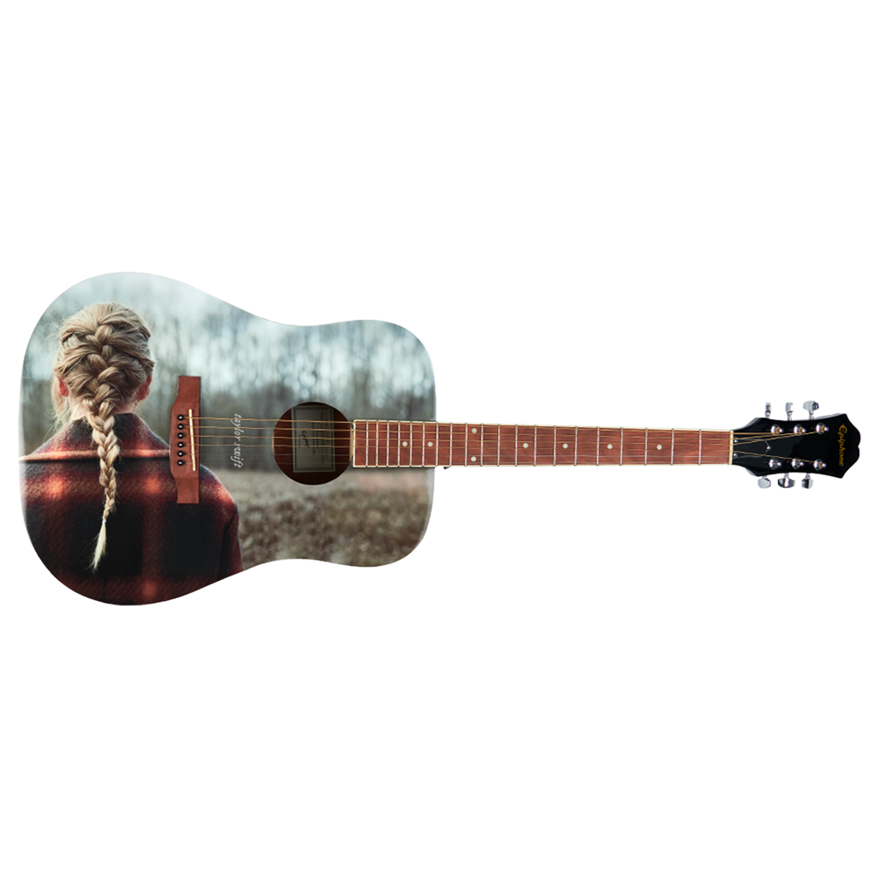 evermore Album Cover Guitar side