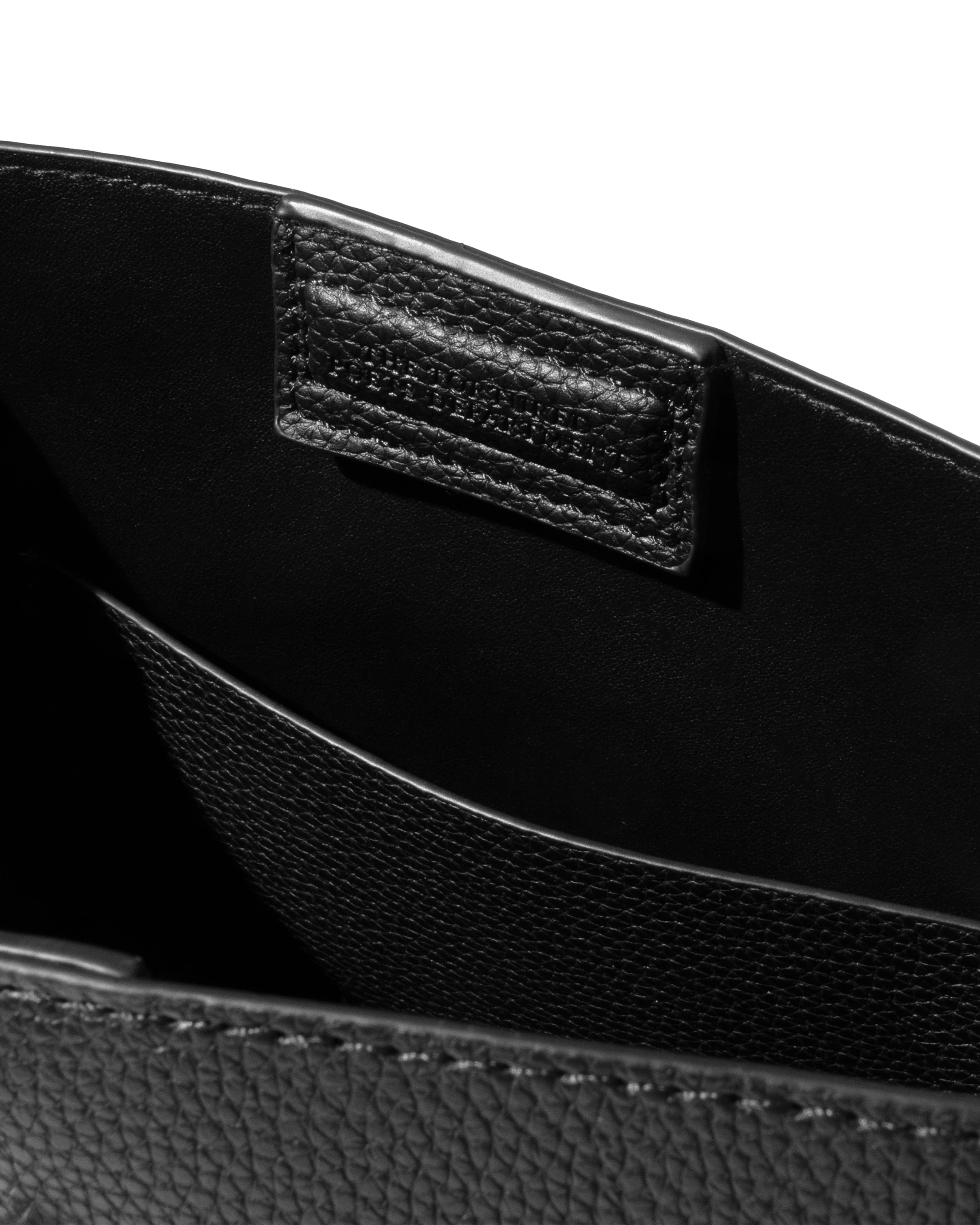 TTPD Black Purse open