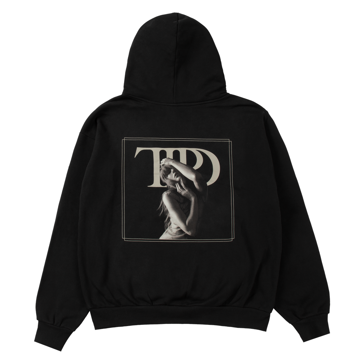 The Tortured Poets Department Black Hoodie - Taylor Swift Official Store