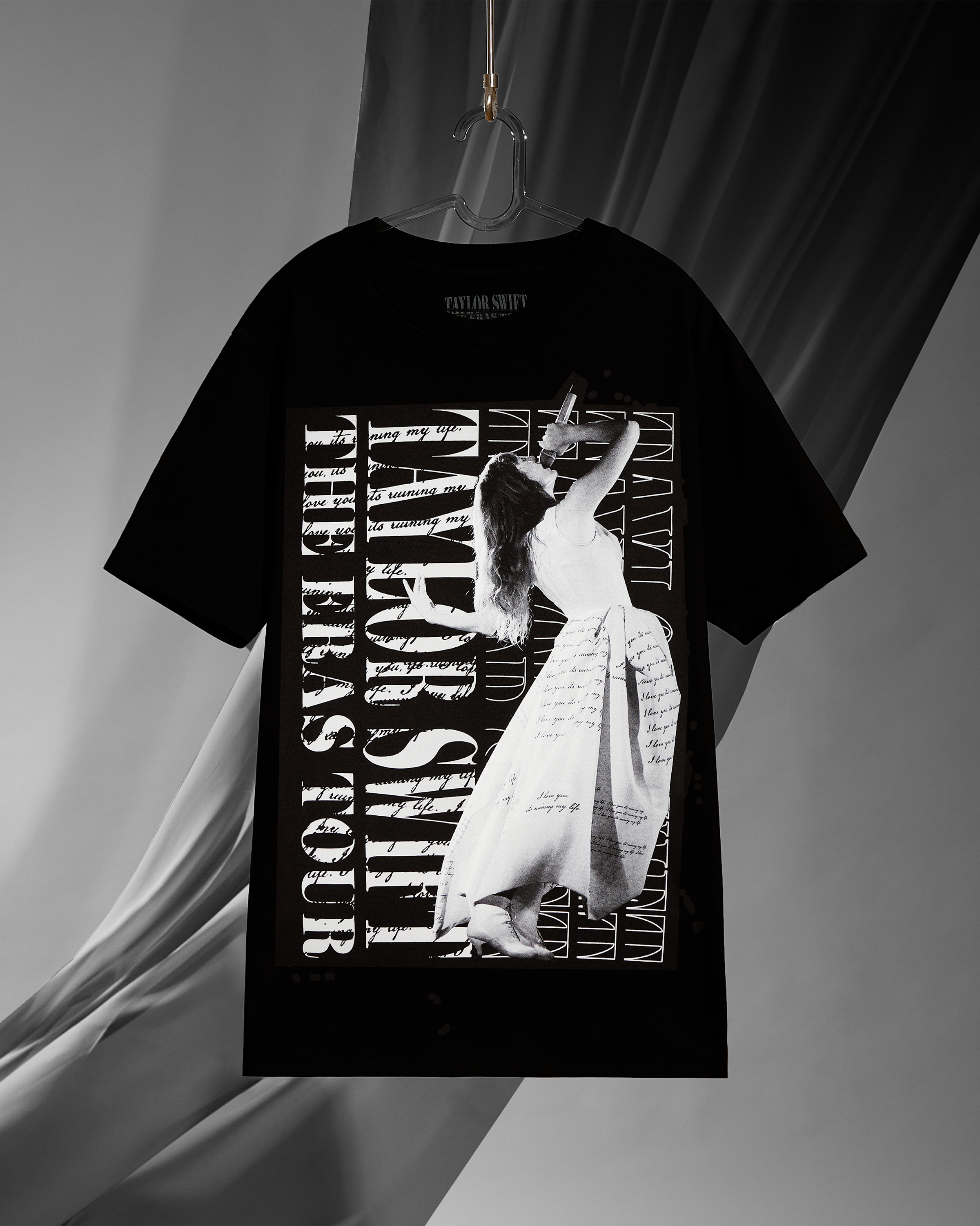 Taylor Swift | The Eras Tour TTPD Live Photo Oversized T-Shirt editorial front