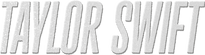 Taylor Swift Glitter Logo