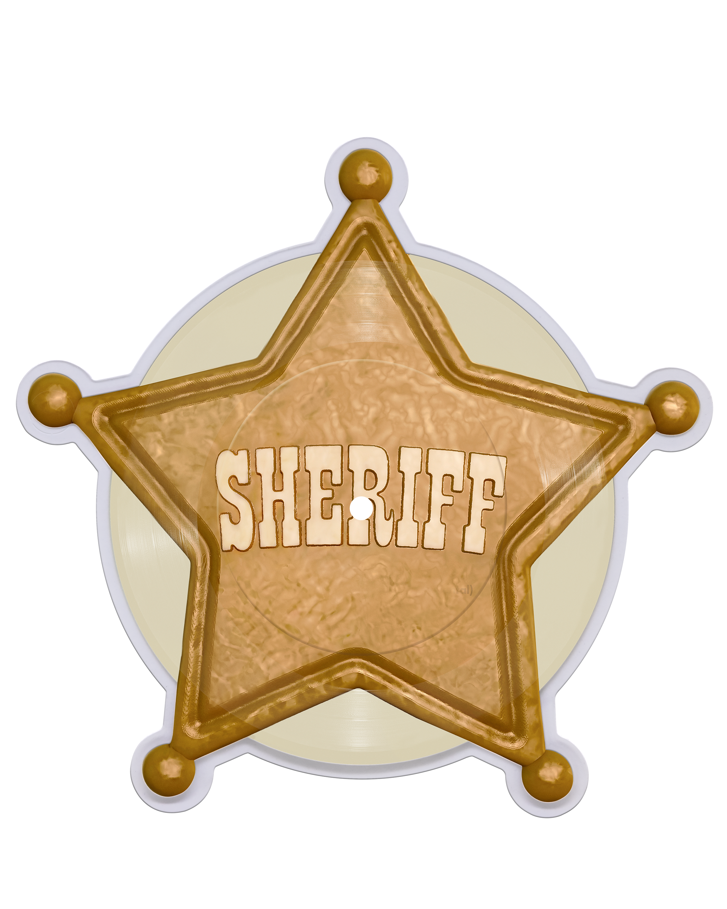 “I Knew It, I Knew You” 10” Vinyl (Jessie’s Sheriff Badge) Star Side