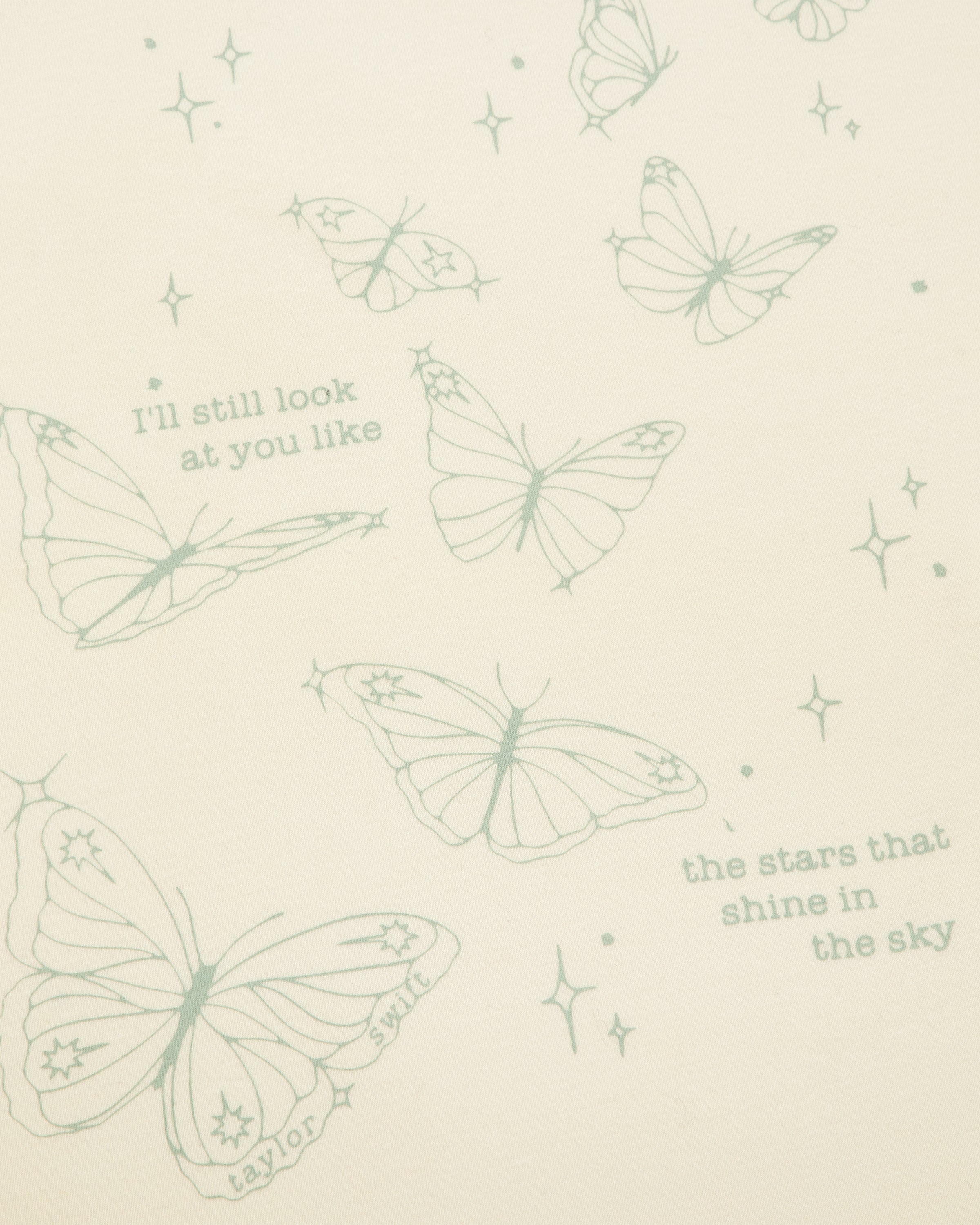 Self-Titled Stars That Shine Baby T-Shirt detail