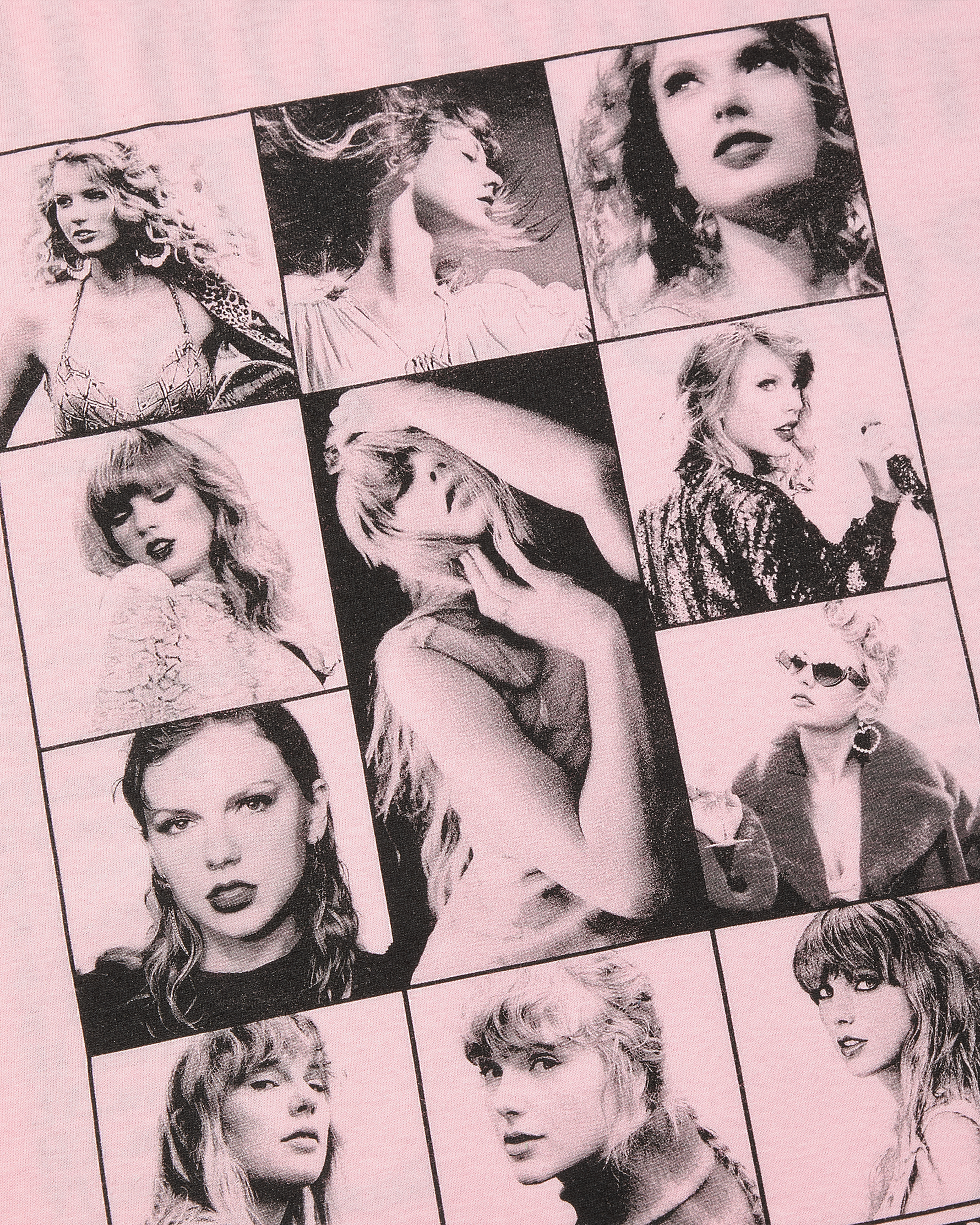 Taylor Swift | The Eras Tour Pink T-Shirt detail