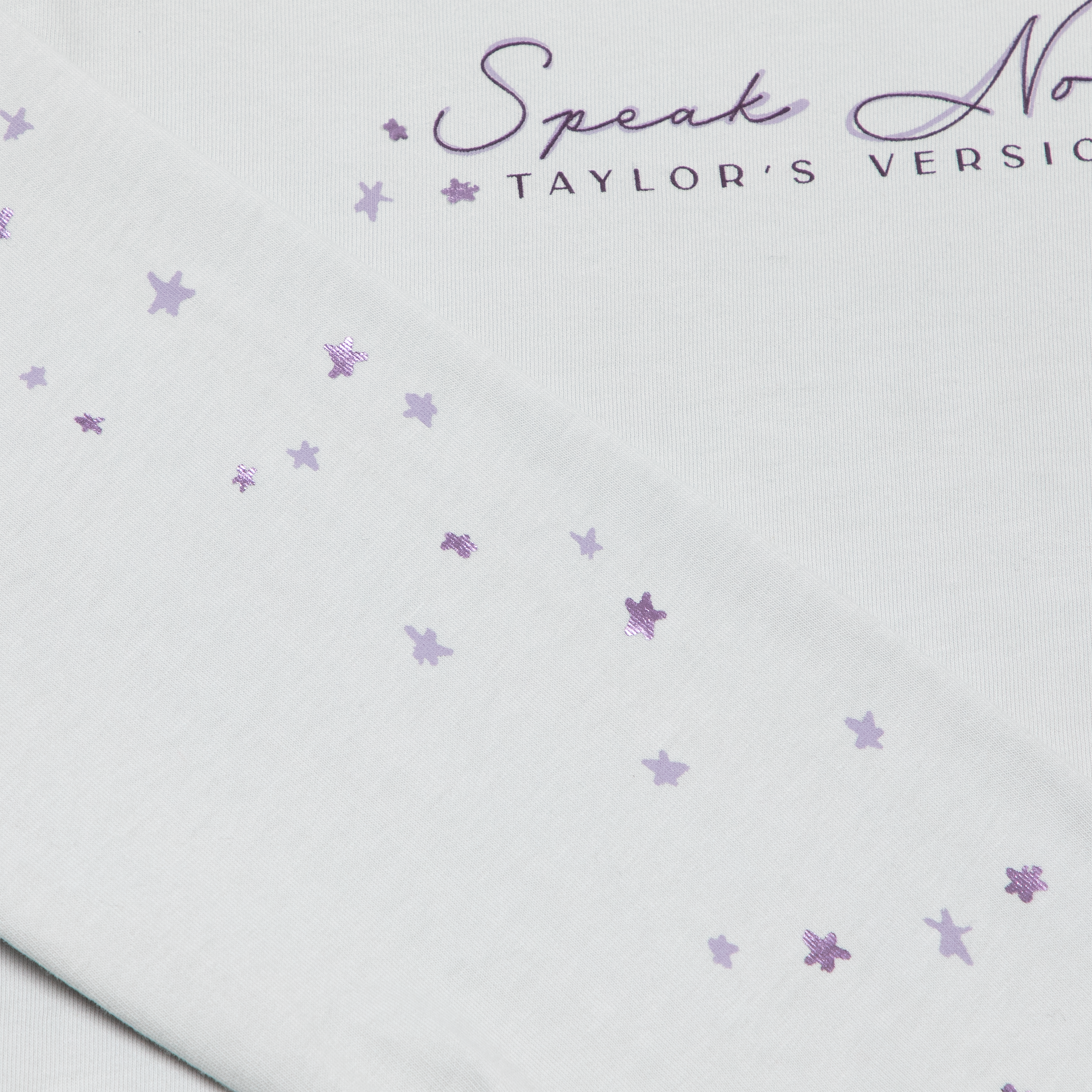 Speak Now (Taylor's Version) Stars Align Longsleeve T-Shirt star design detail