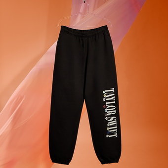 Taylor Swift | The Eras Tour Friendship Bracelet Sweatpants Editorial Front