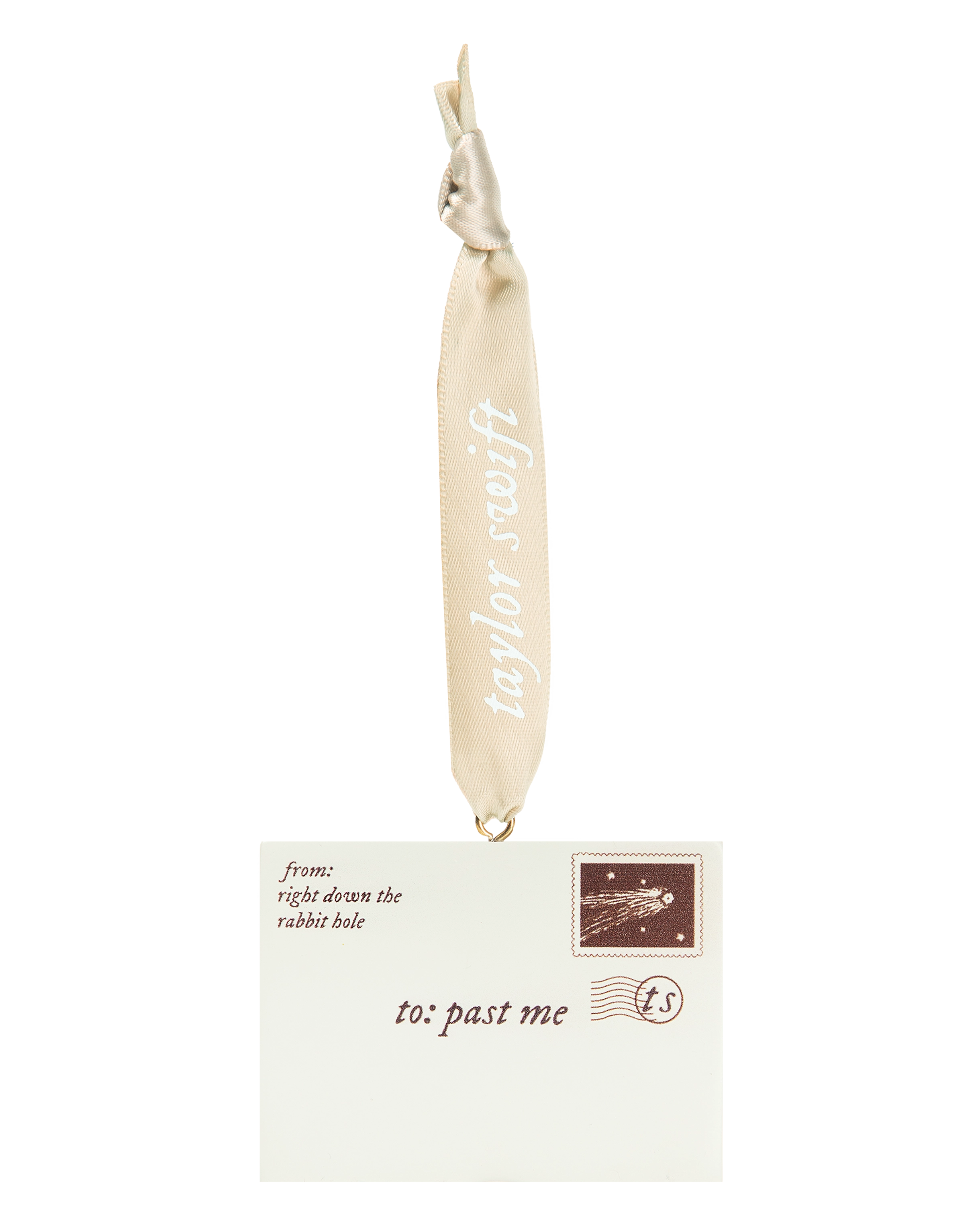 Down The Rabbit Hole Envelope Ornament