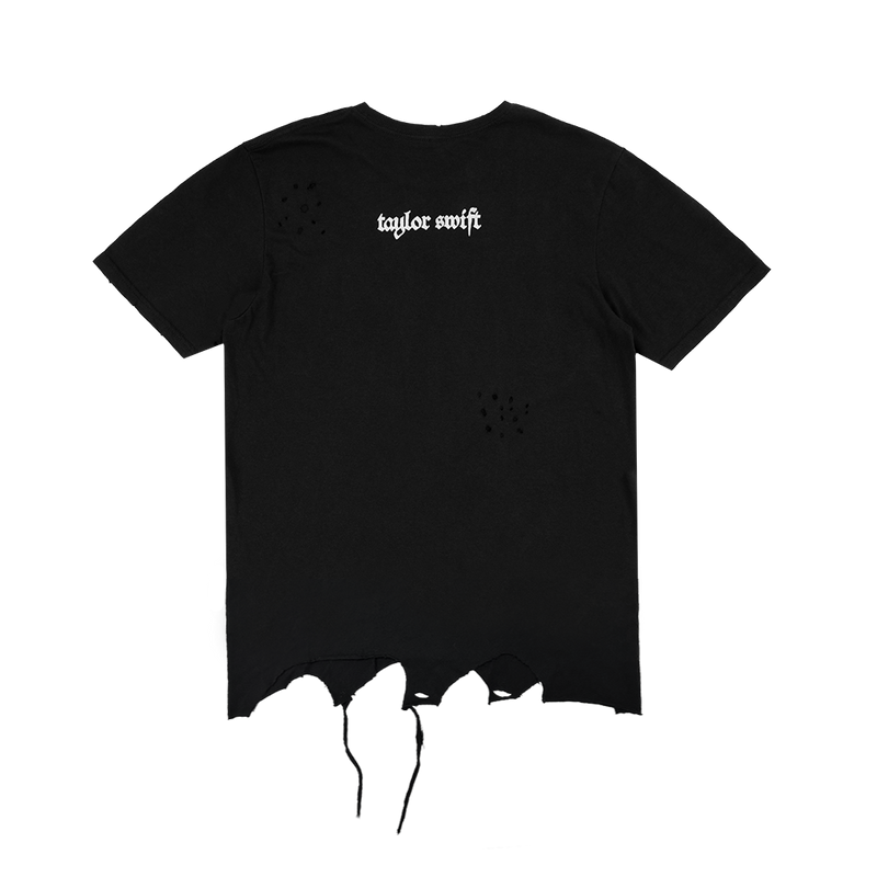 They Say I Did Something Bad, But Why's It Feel So Good Destructed Tee Back