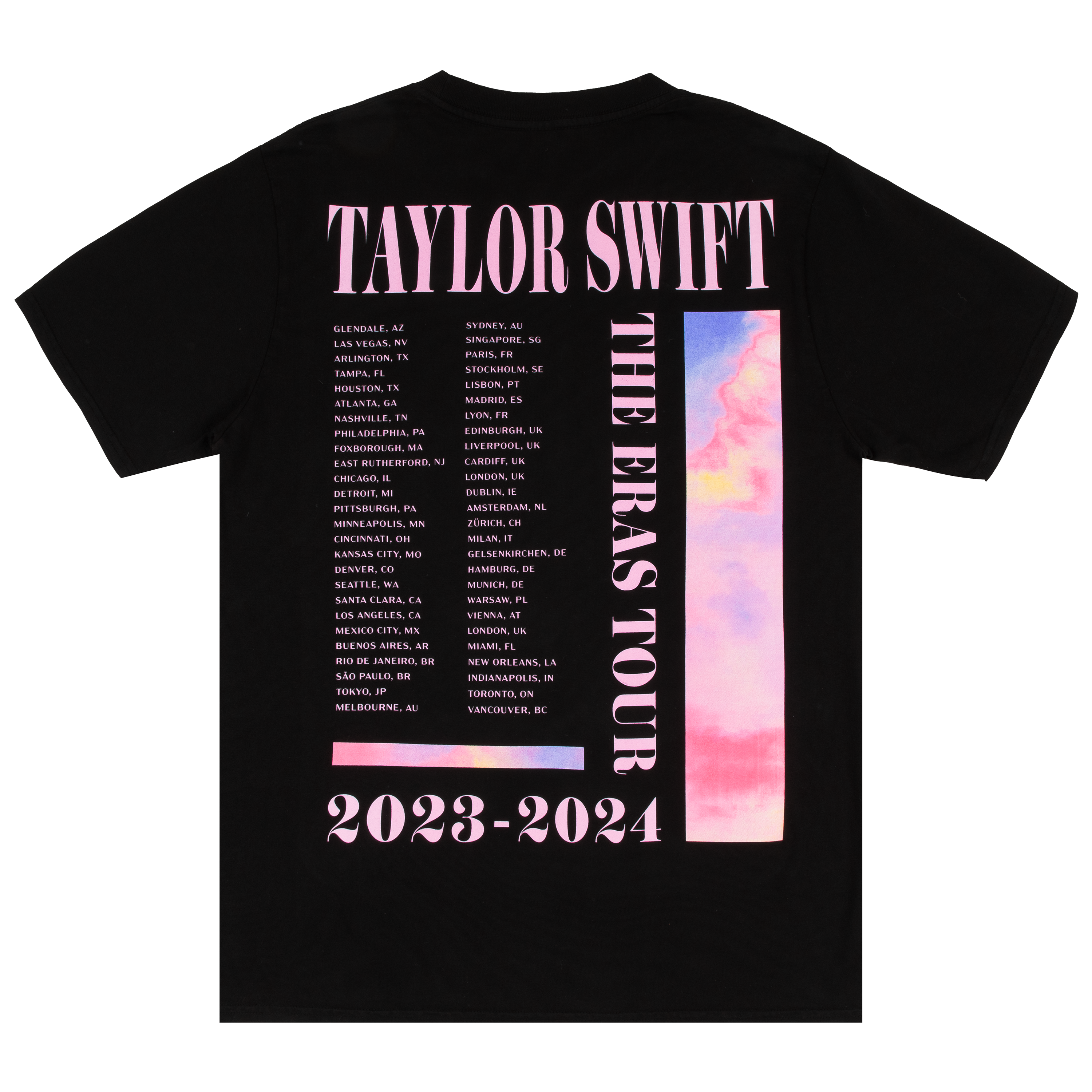 Taylor Swift | The Eras Tour Lover Oversized T-Shirt Back