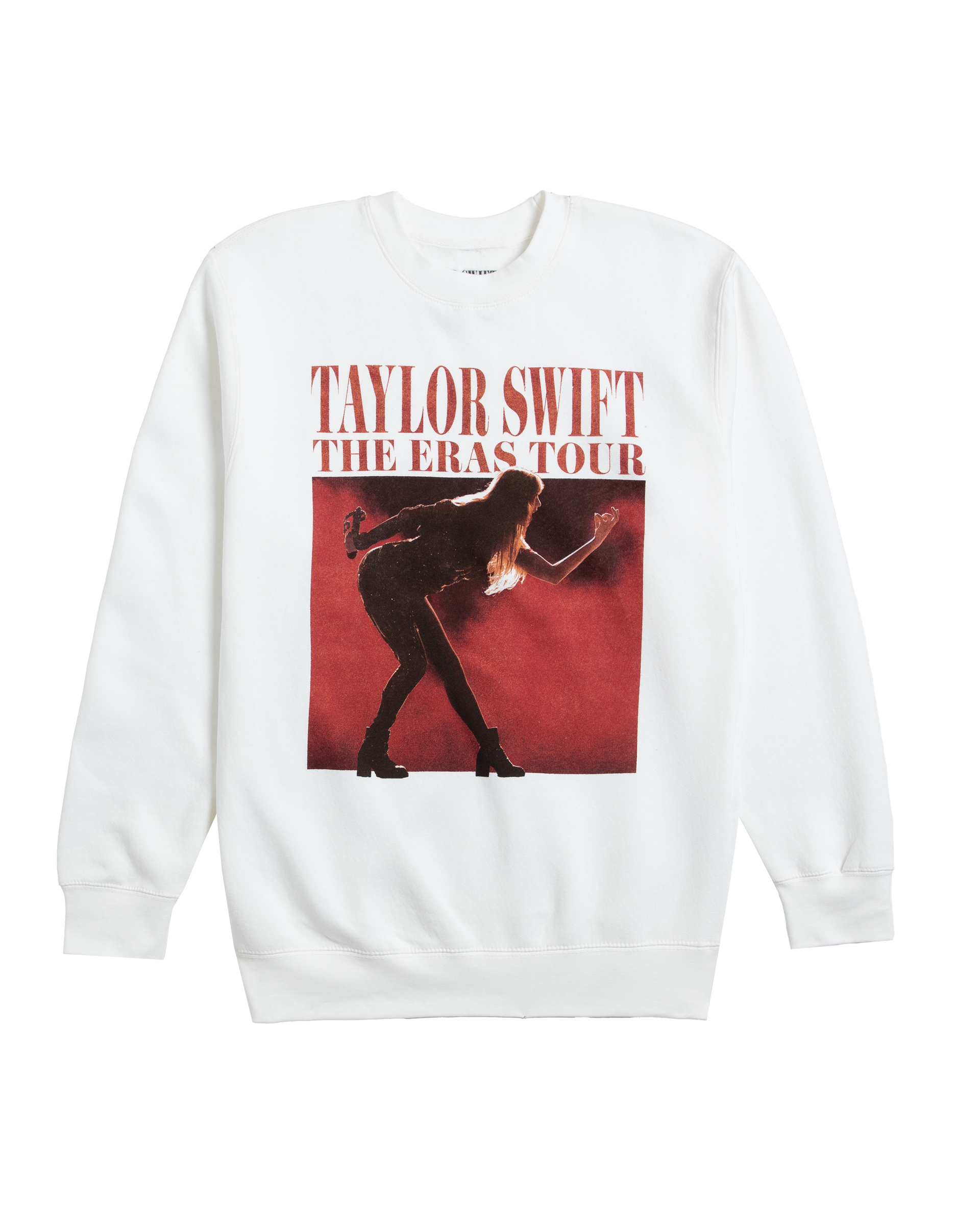 Taylor Swift | The Eras Tour Photo White Crewneck – Taylor Taylor Swift | The Eras Tour Photo White Crewneck – Taylor
