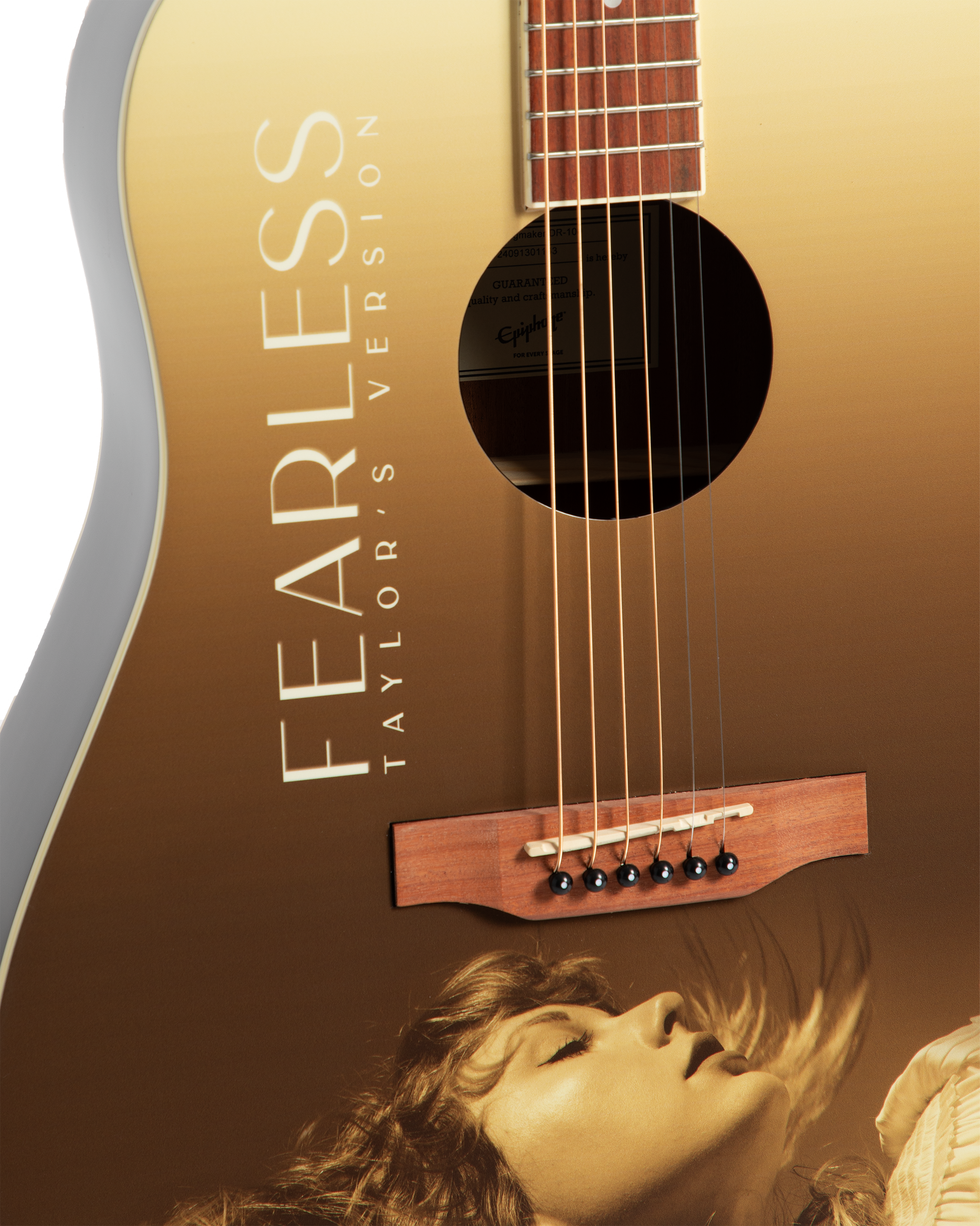 Fearless (Taylor's Version) Acoustic Guitar detail