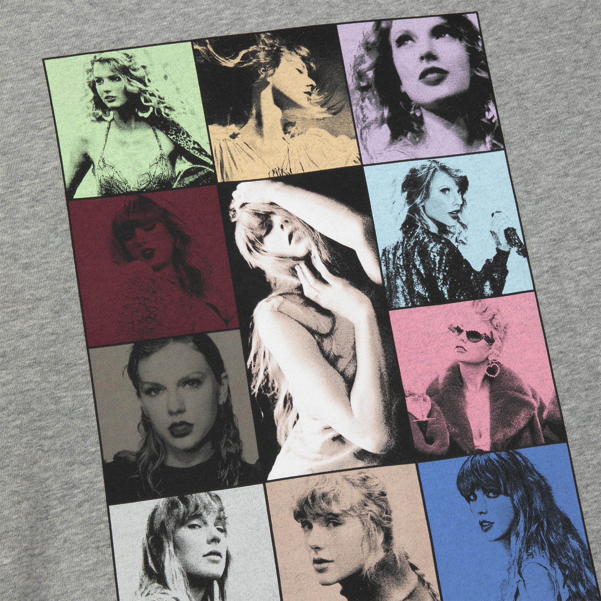 Taylor Swift | The Eras II Tour Gray Crewneck - Taylor Swift Official Store