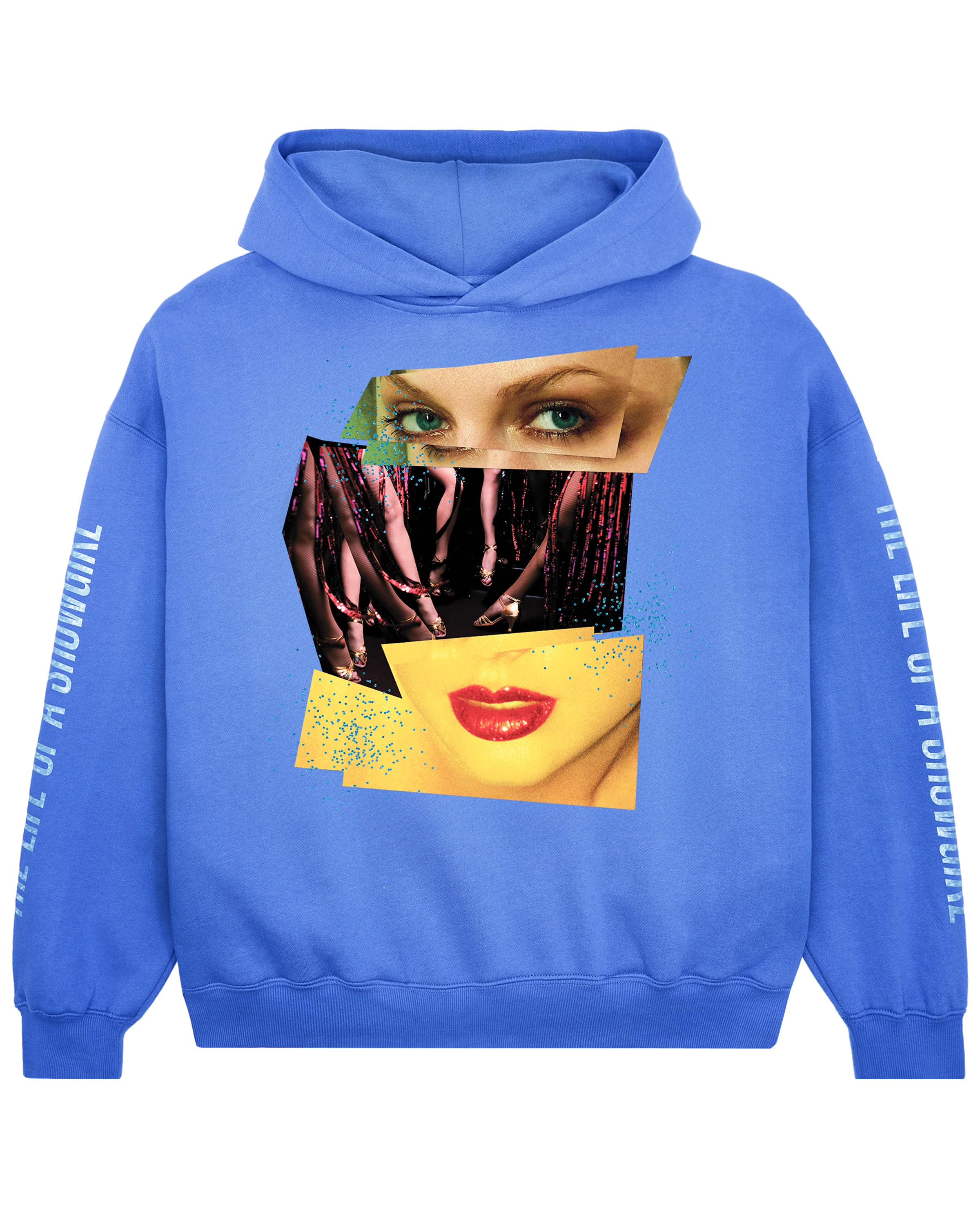 The Life of a Showgirl Violet Blue Hoodie