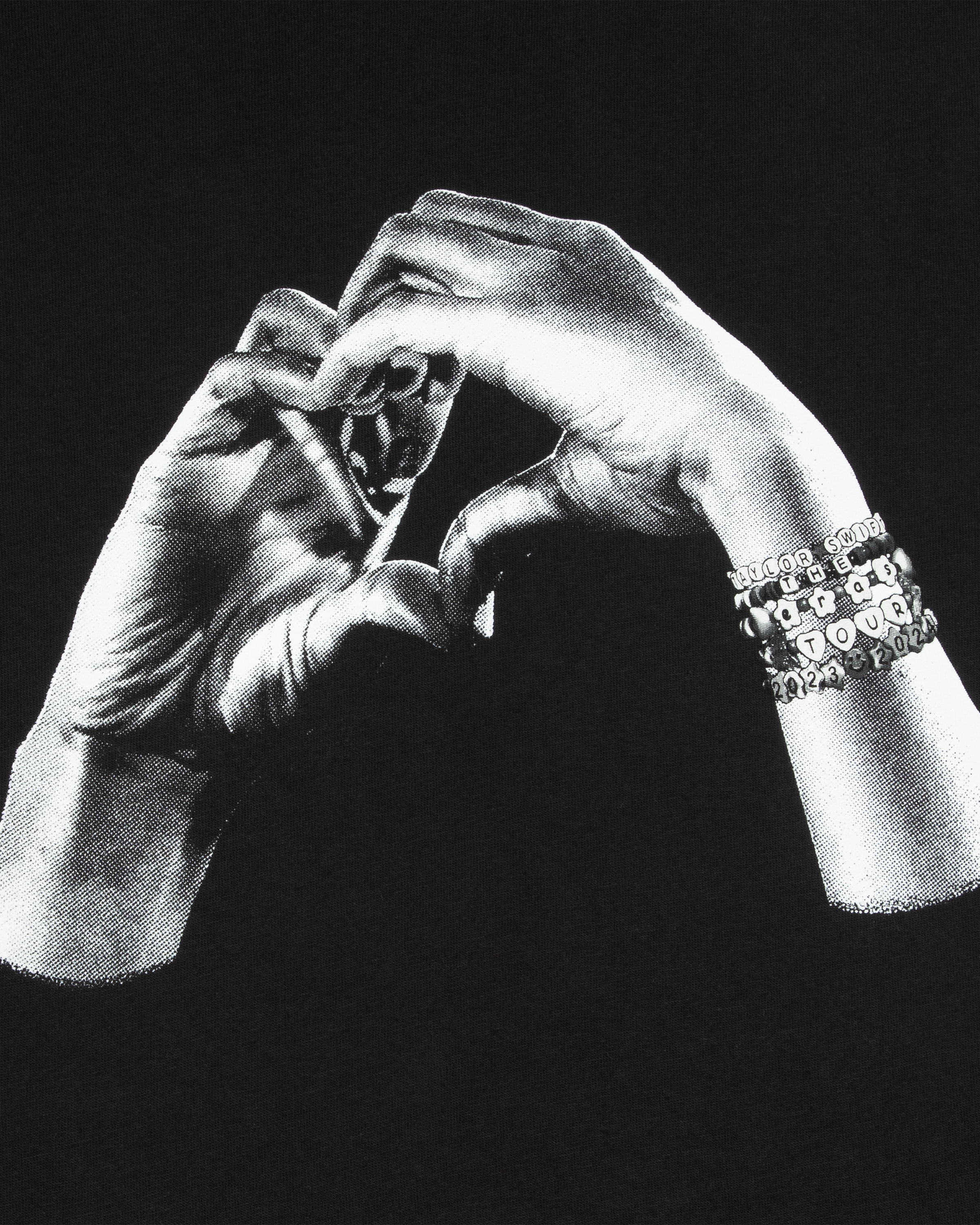 Taylor Swift | The Eras Tour Heart Hands Muscle Oversized Tank detail