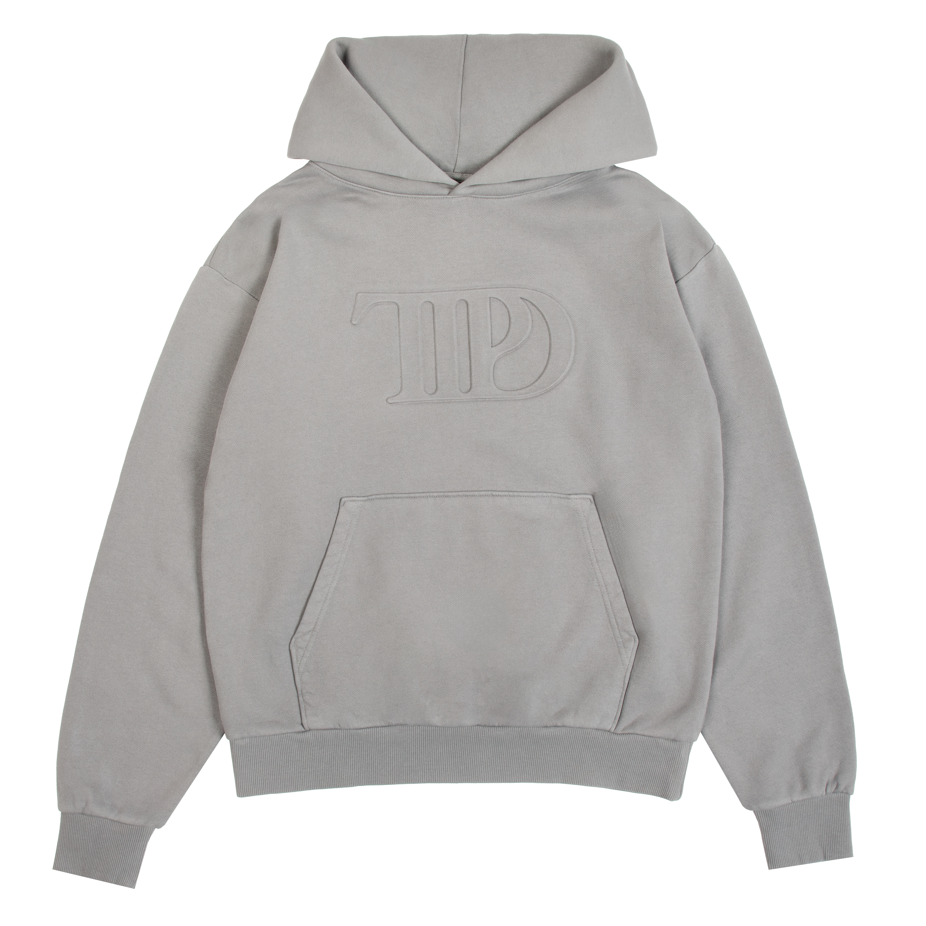 TTPD Gray Embossed Hoodie