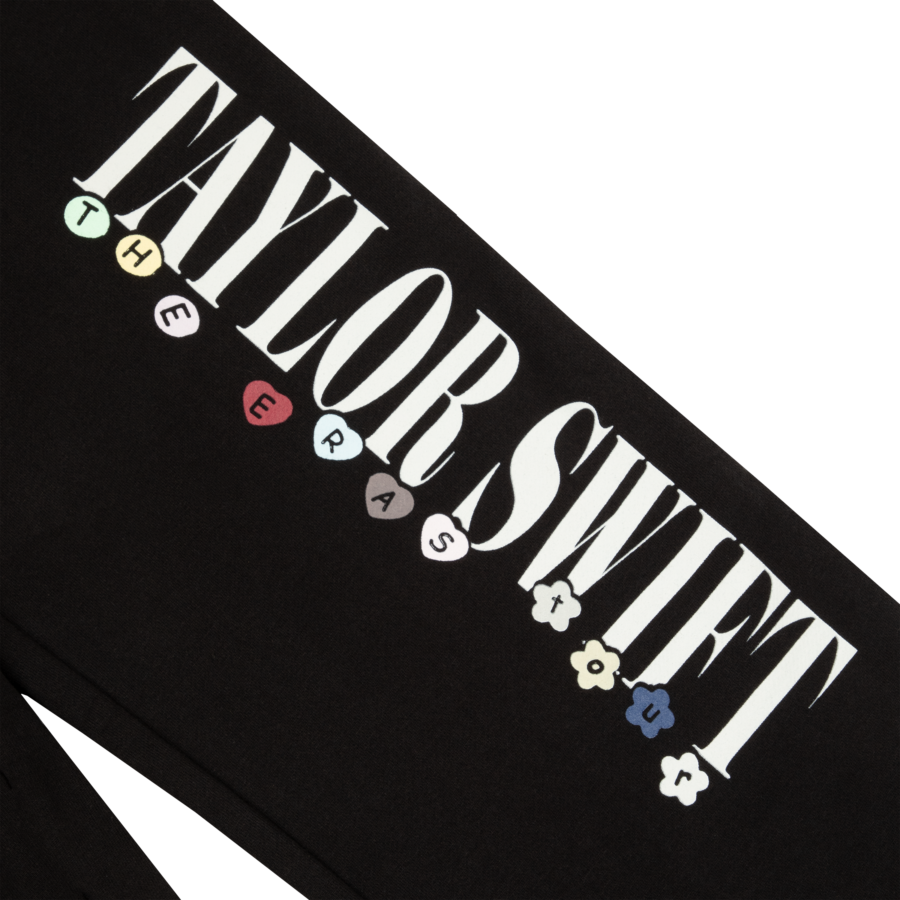 Taylor Swift | The Eras Tour Friendship Bracelet Sweatpants Front Detail