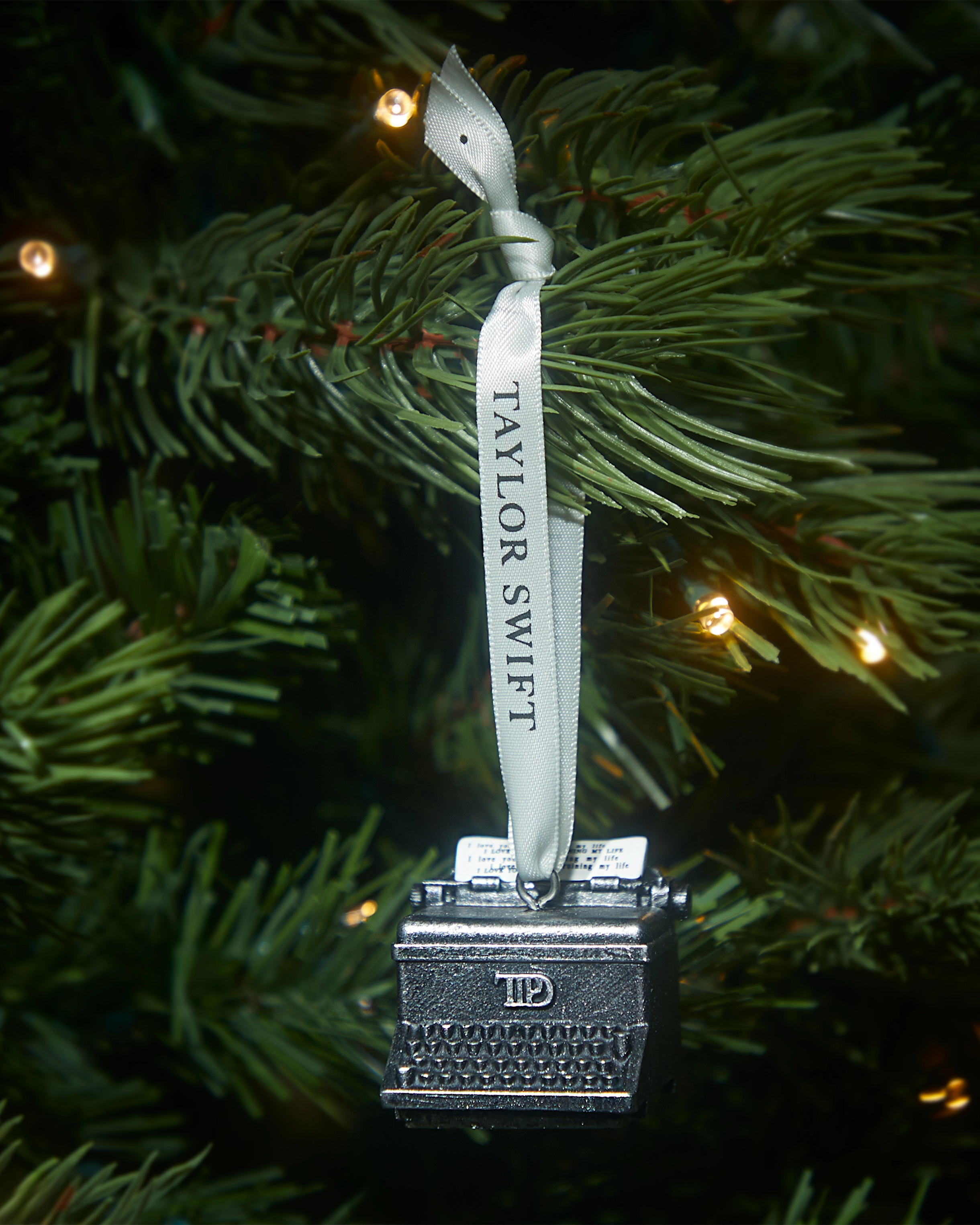TTPD Typewriter Ornament editorial