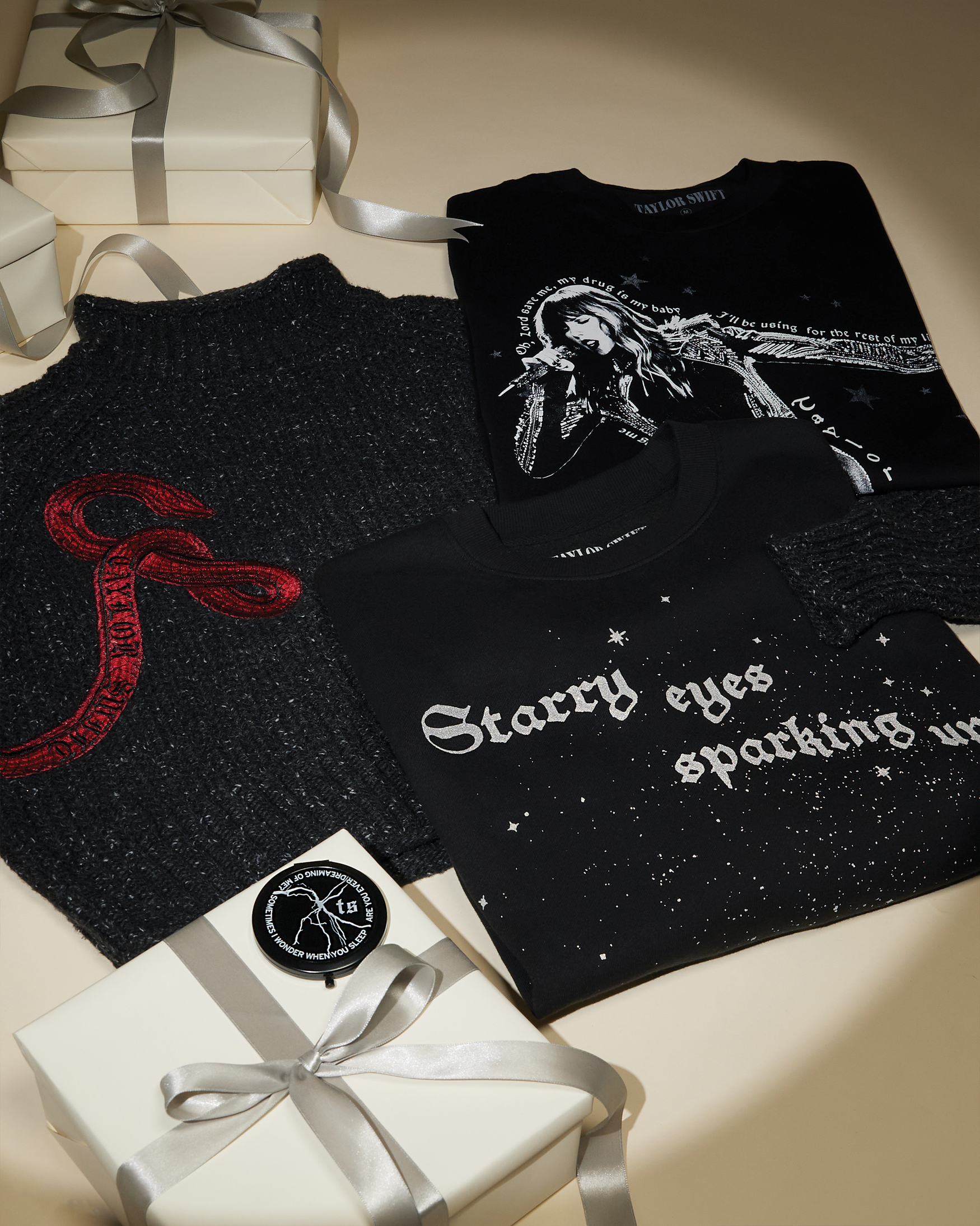 Sparking Up My Darkest Night Crewneck Taylor Swift Official Store