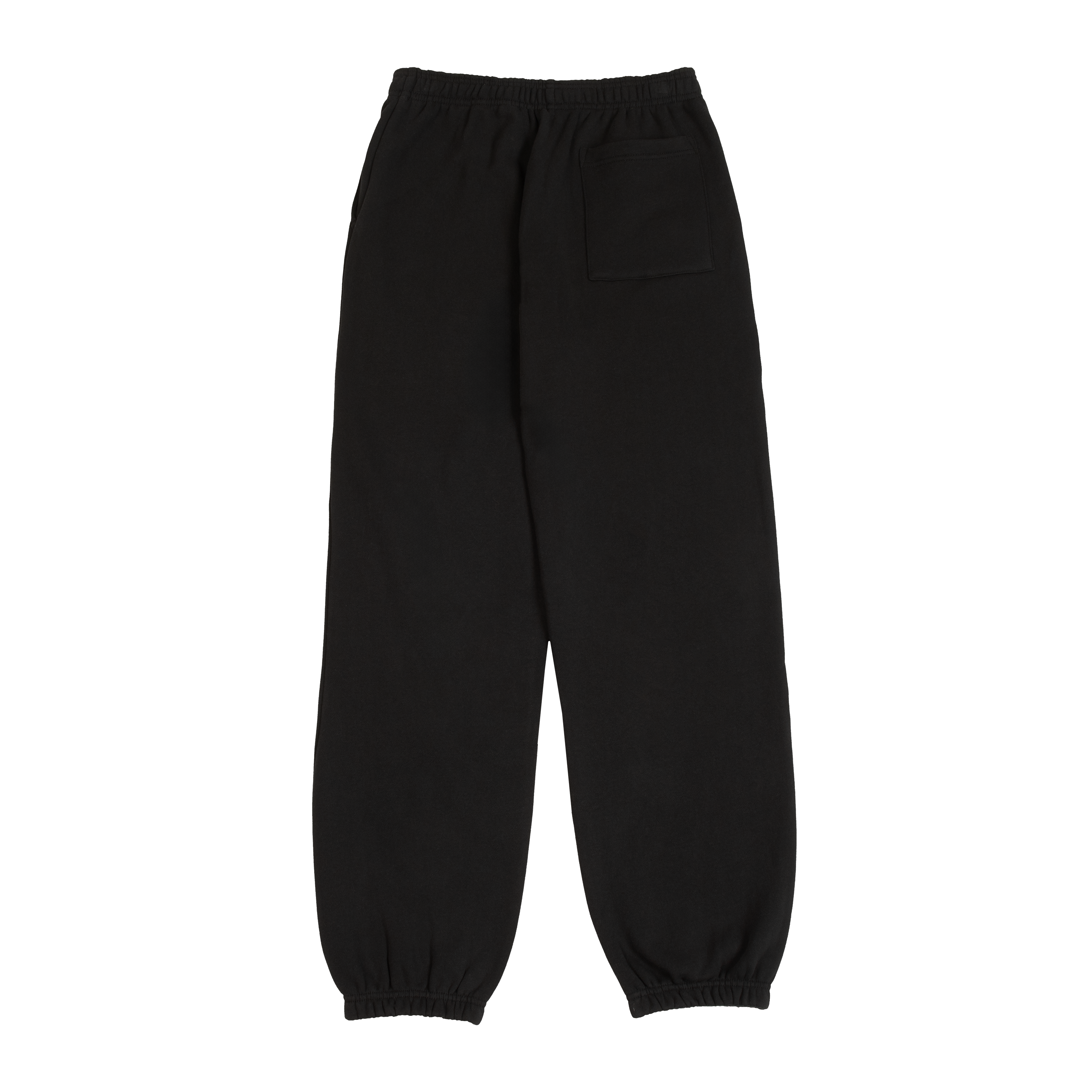 TTPD Spotify Fans First Black Embossed Sweatpants Back